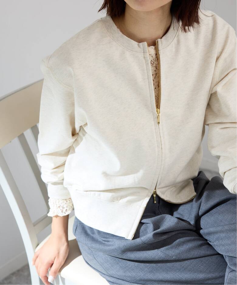 ジップオープン2WAYスウェットプルオーバー  詳細画像23