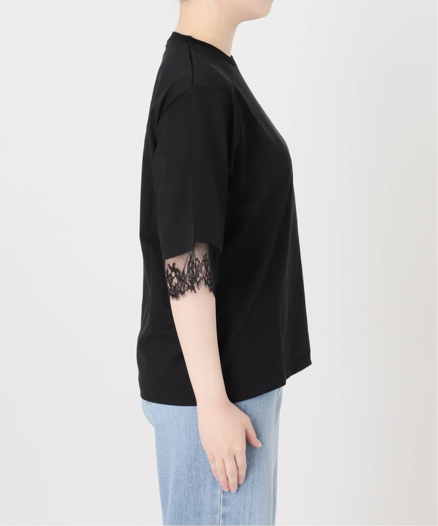 リバーレースコンビTシャツ（Tシャツ／カットソー）｜IENA（イエナ）の