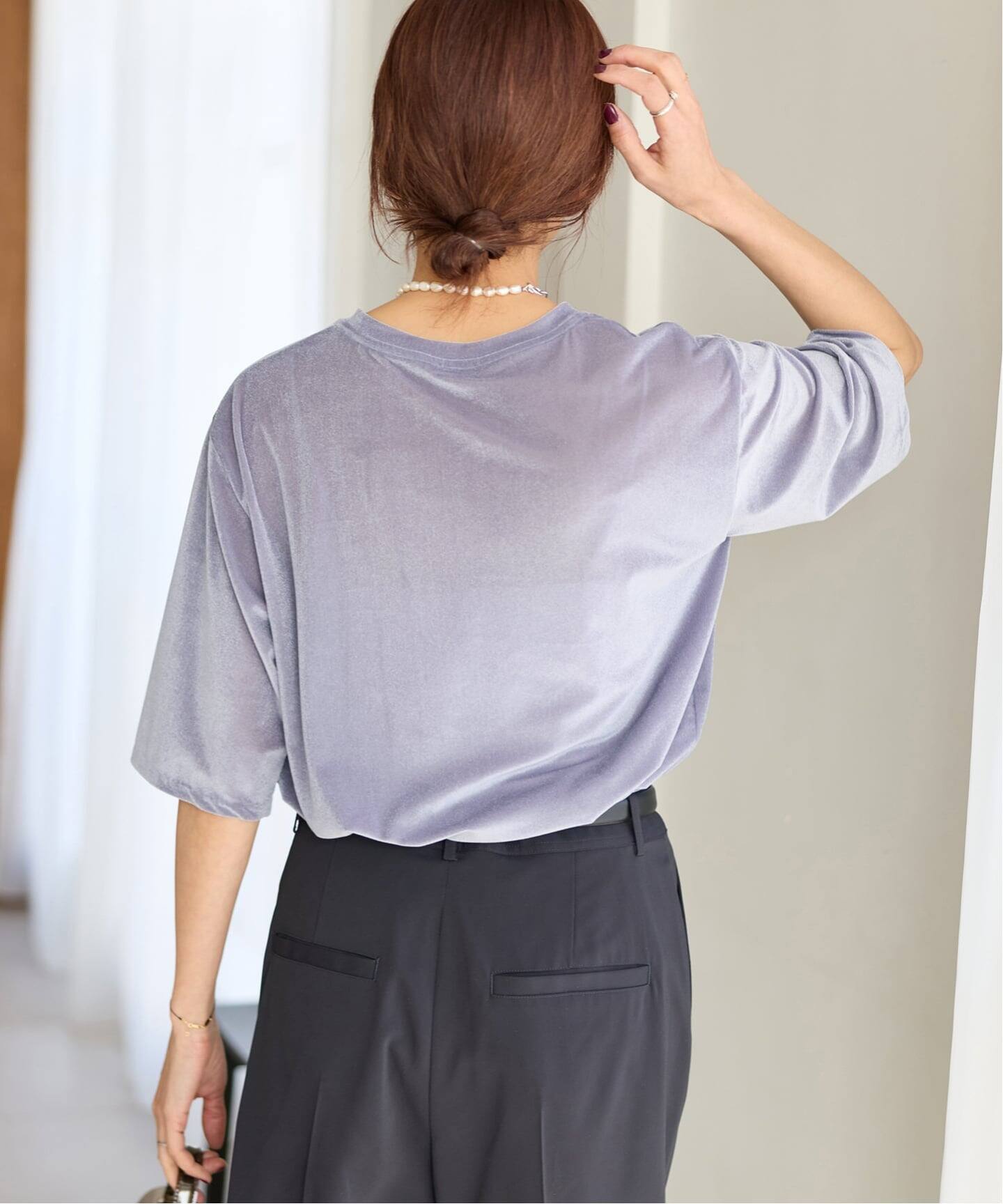シアーベロアTシャツ（Tシャツ／カットソー）｜IENA（イエナ）の通販