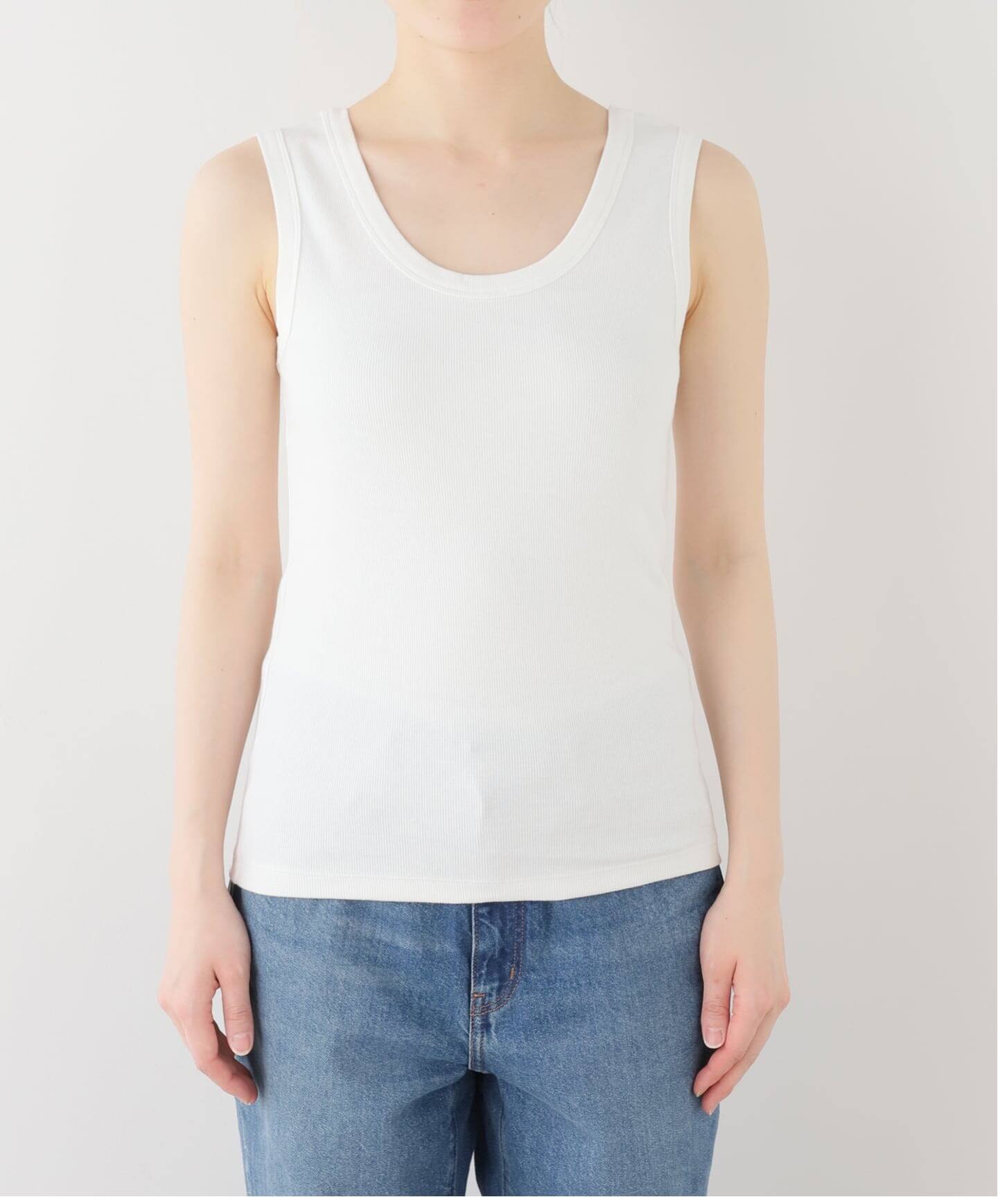UVカット》テレコストレッチフレンチノースリーブ（Tシャツ 