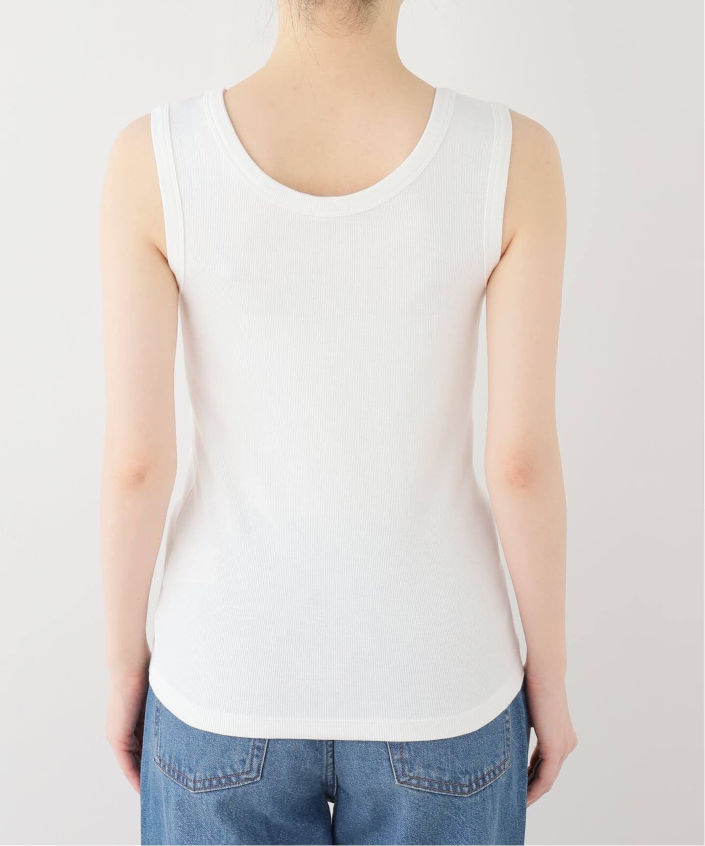 UVカット》テレコストレッチフレンチノースリーブ（Tシャツ