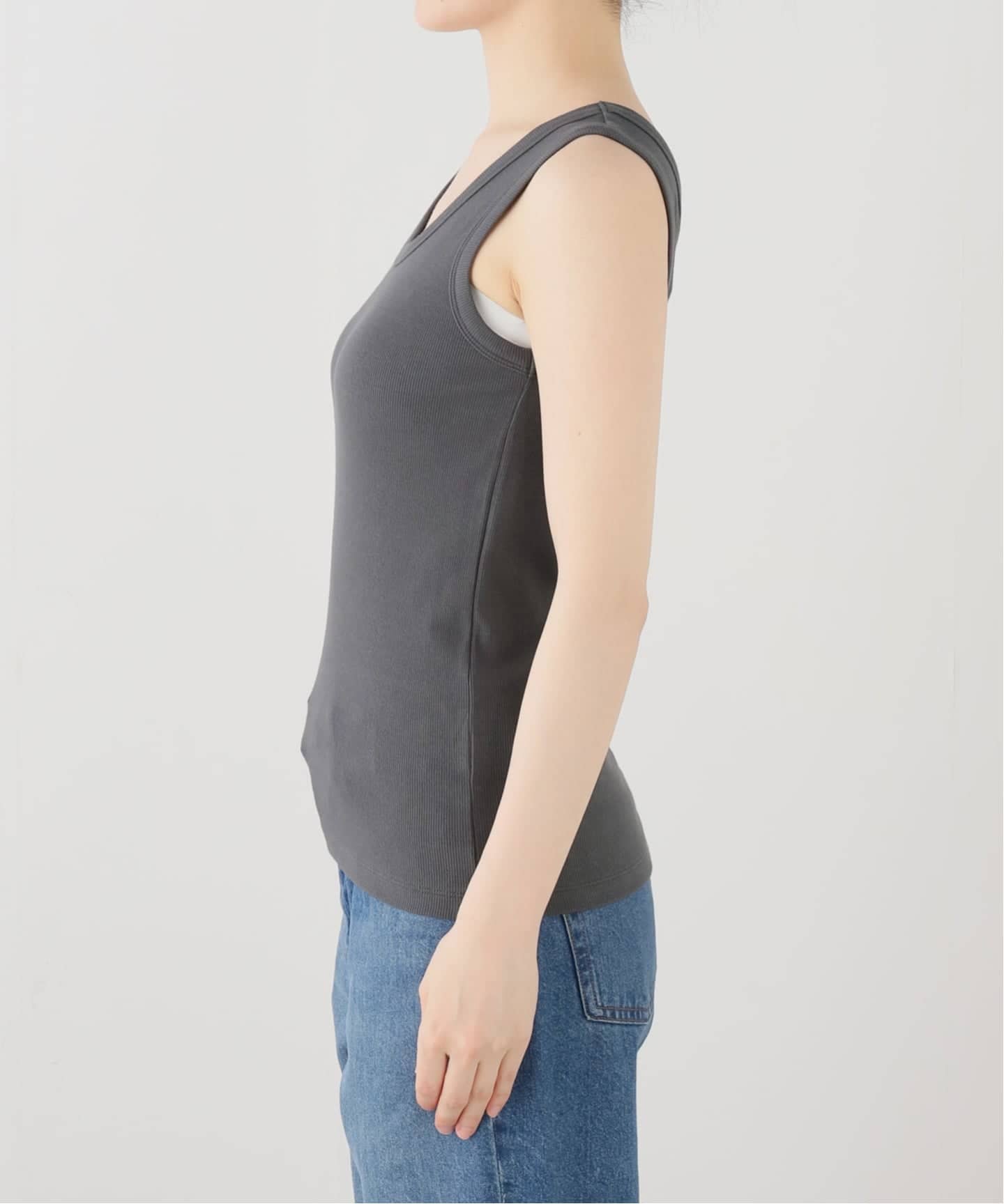 IENA＊ノースリーブカットソー 裏毛ノースリーブプルオーバー（Tシャツ／カットソー）｜IENA（イエナ