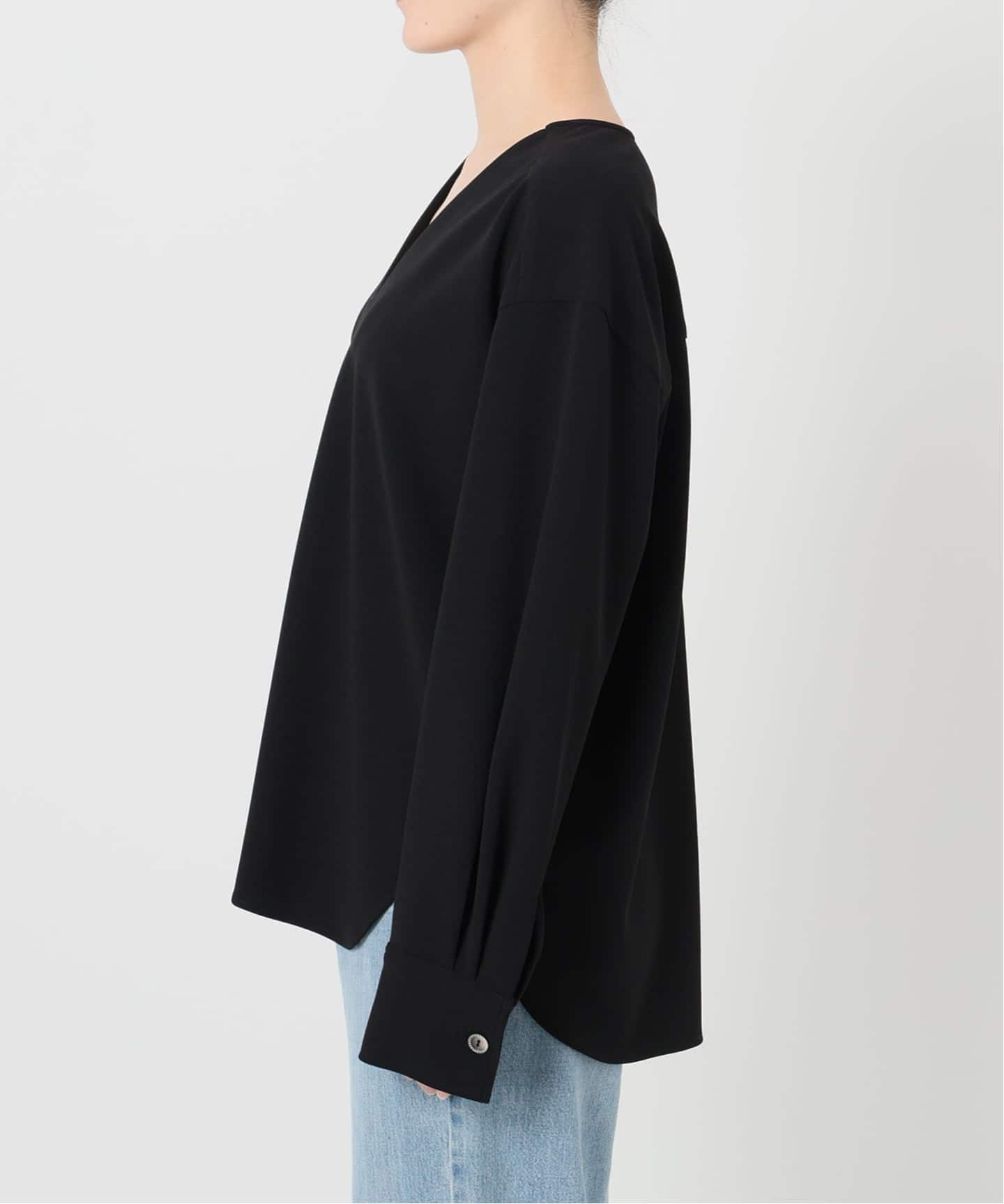 【セットアップ】chere Si/Li ネップＶネックプルオーバー セール】chere Si/Li ネップVネックプルオーバー◇（ニット/セーター