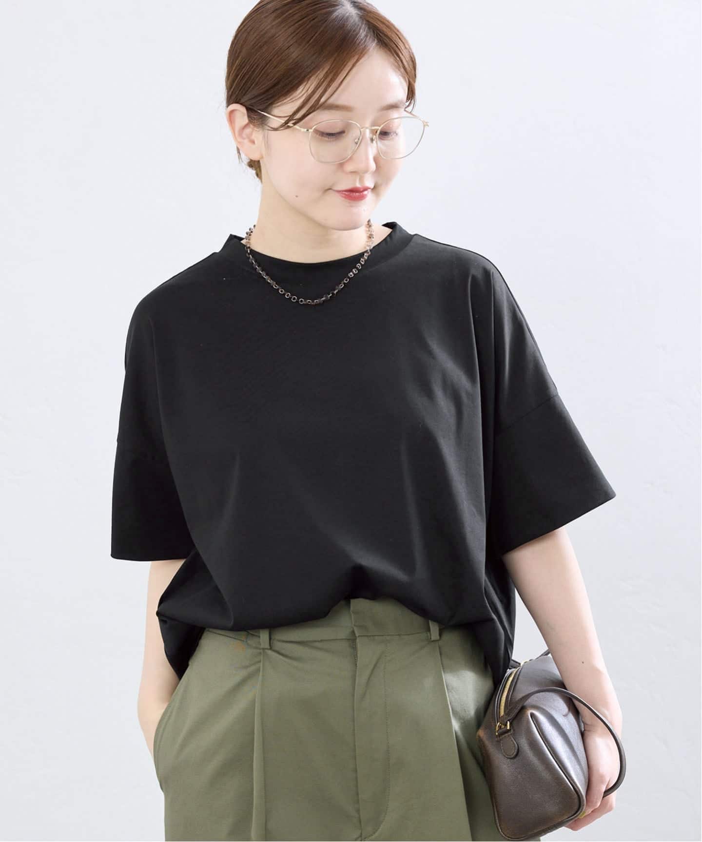 ボトルネック ラウンドTシャツ（Tシャツ／カットソー）｜IENA（イエナ