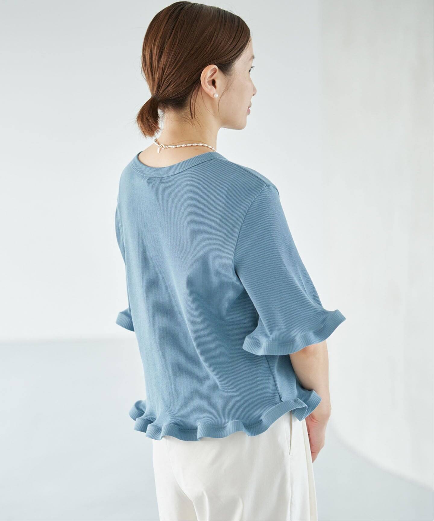 オーガニックコットン WAVE Tシャツ（Tシャツ／カットソー）｜IENA