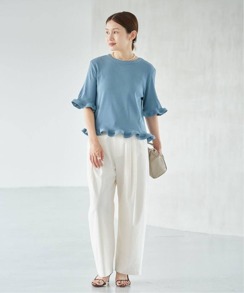 オーガニックコットン WAVE Tシャツ（Tシャツ／カットソー）｜IENA 