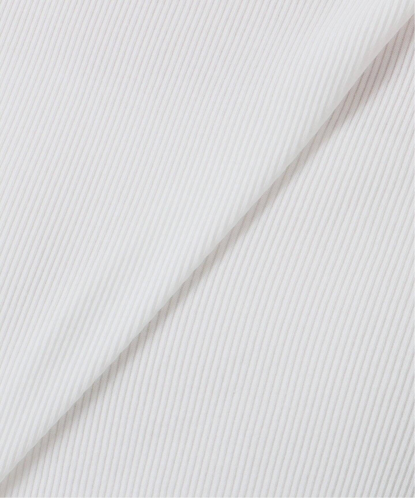 美品　26SS IENAオーガニックコットン WAVE Tシャツ　ホワイト オーガニックコットン WAVE Tシャツ（Tシャツ／カットソー）｜IENA