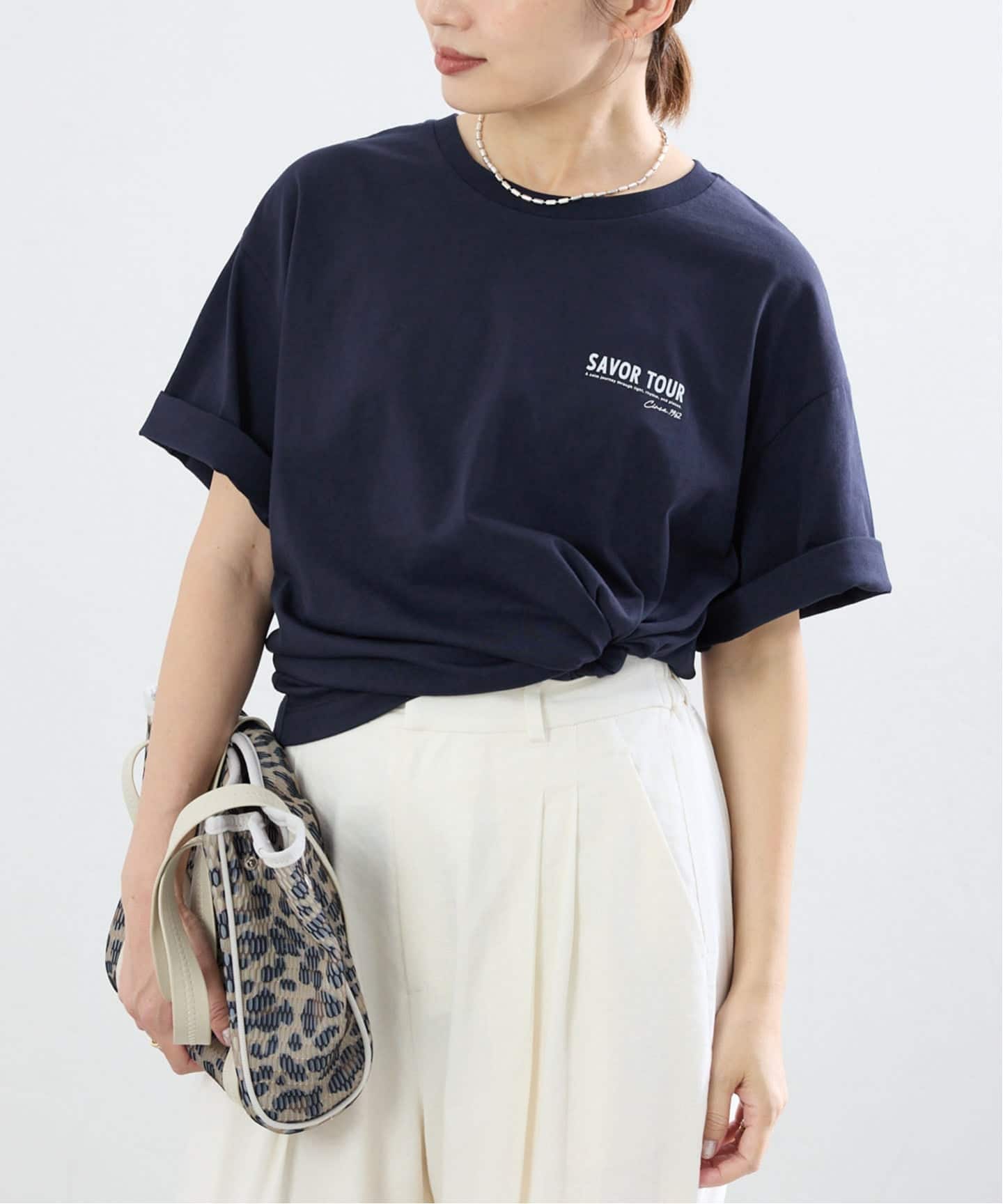 新品　イエナ　カットソー バックロゴツアーTシャツ（Tシャツ／カットソー）｜IENA（イエナ）の
