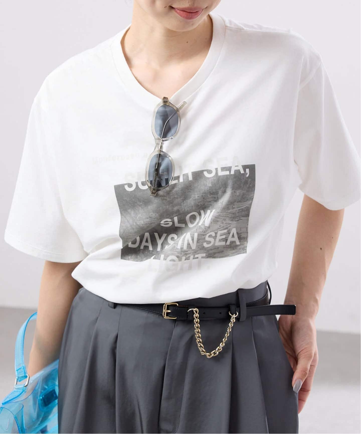 WEB限定/追加》コットンフォトプリント ロゴTシャツ（Tシャツ