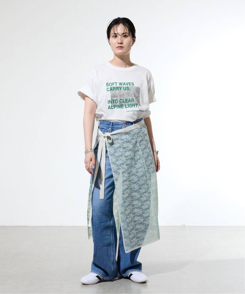 WEB限定/追加予約》コットンフォトプリント ロゴTシャツ（Tシャツ 