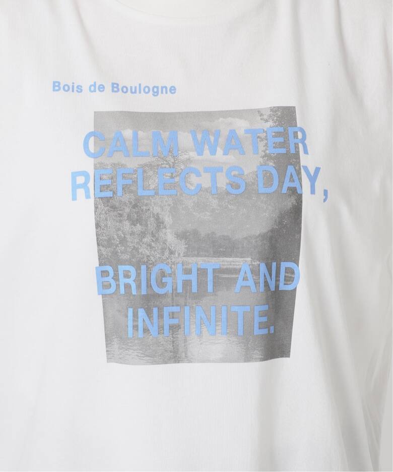WEB限定/追加予約》コットンフォトプリント ロゴTシャツ（Tシャツ 