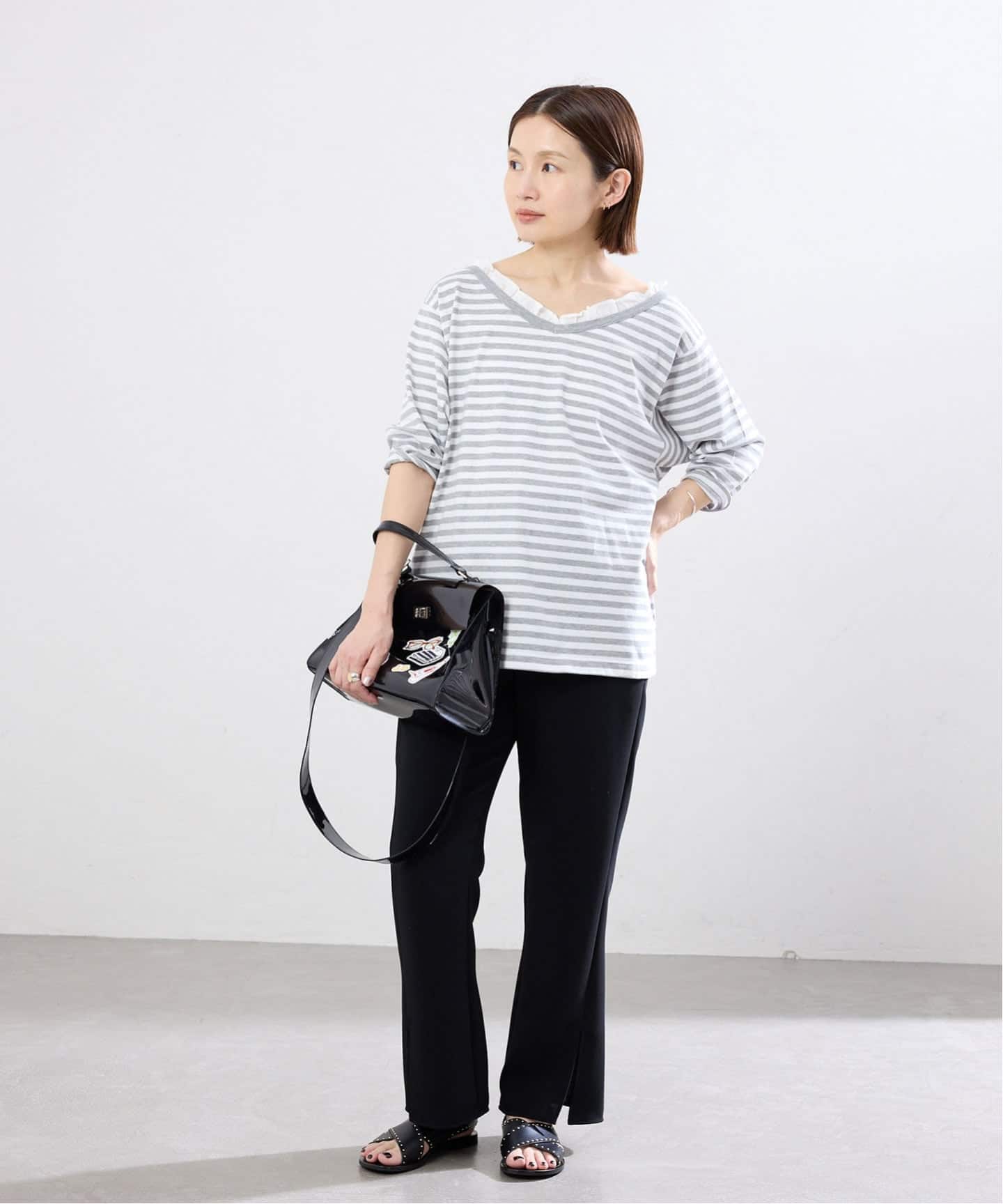 IENA  Volant フリルスリーブTシャツ　2022AW IENA - IENA Volant フリルスリーブTシャツ 2022AWの通販 by __mr.6 3