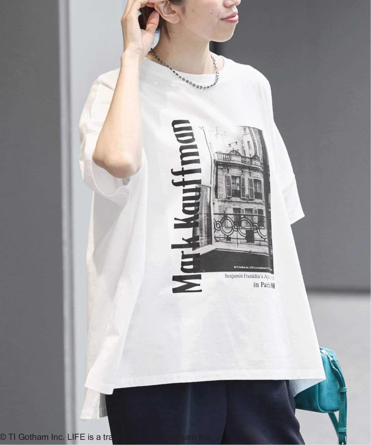 IENA - IENA paris photo Tシャツ ホワイトC 新品 2019AW 完売 追加2予約》LIFE PICTURE COLLECTION PHOTO Tシャツ（Tシャツ