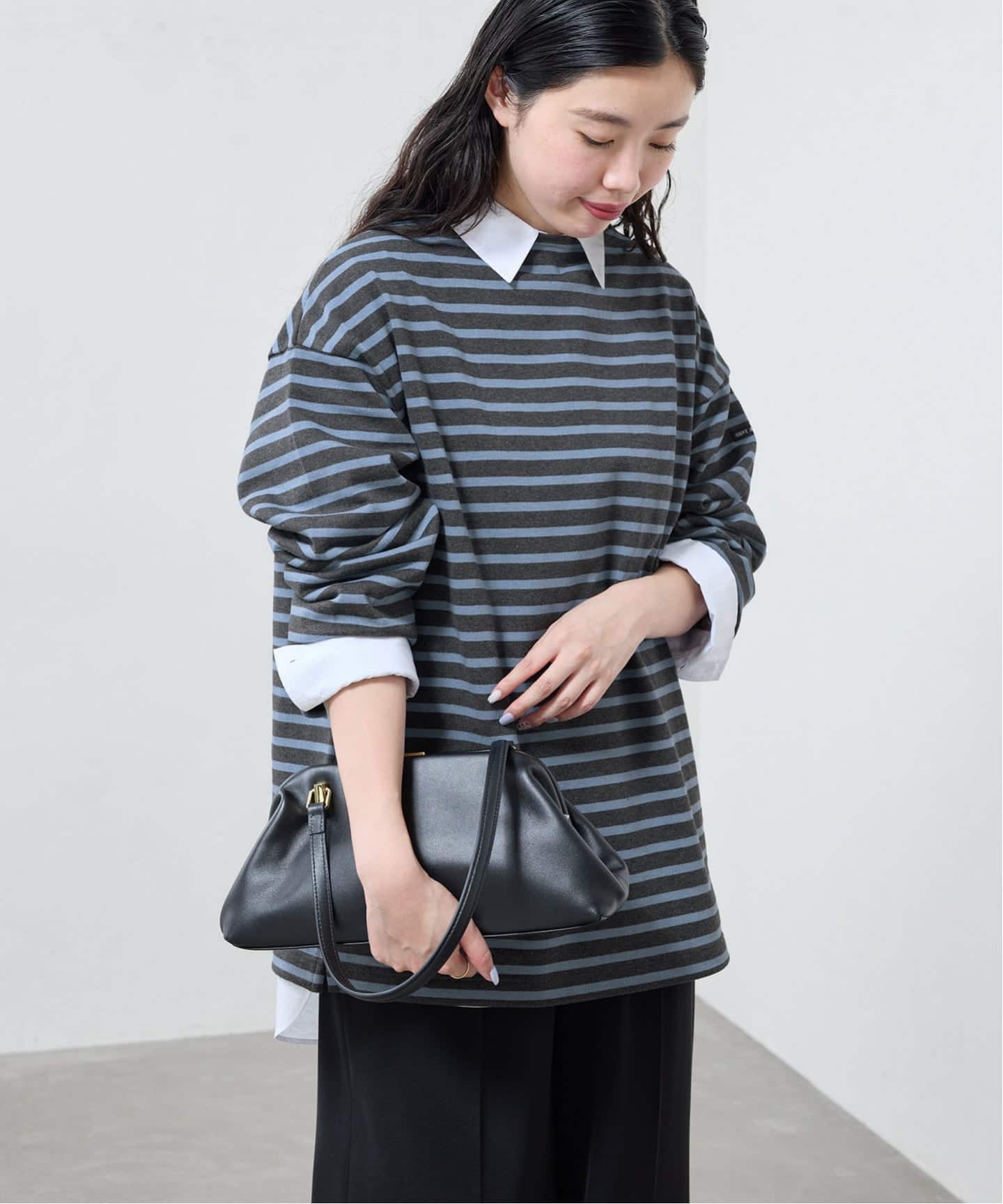 予約》SAINT JAMES/セントジェームス 別注 OUESSANT LOOSE カットソー