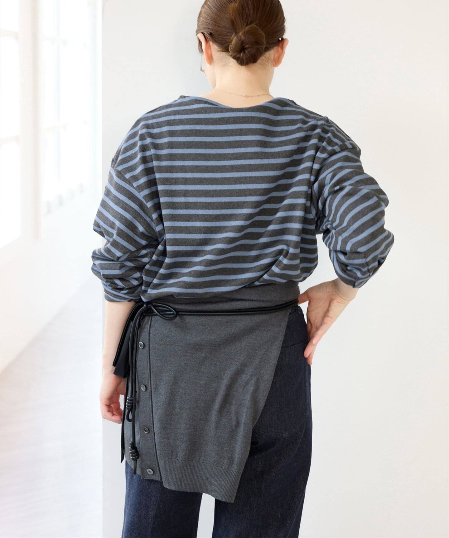 IENA セントジェームス　サイズ４ SAINT JAMES/セントジェームス 別注 OUESSANT LOOSE カットソー 20JC