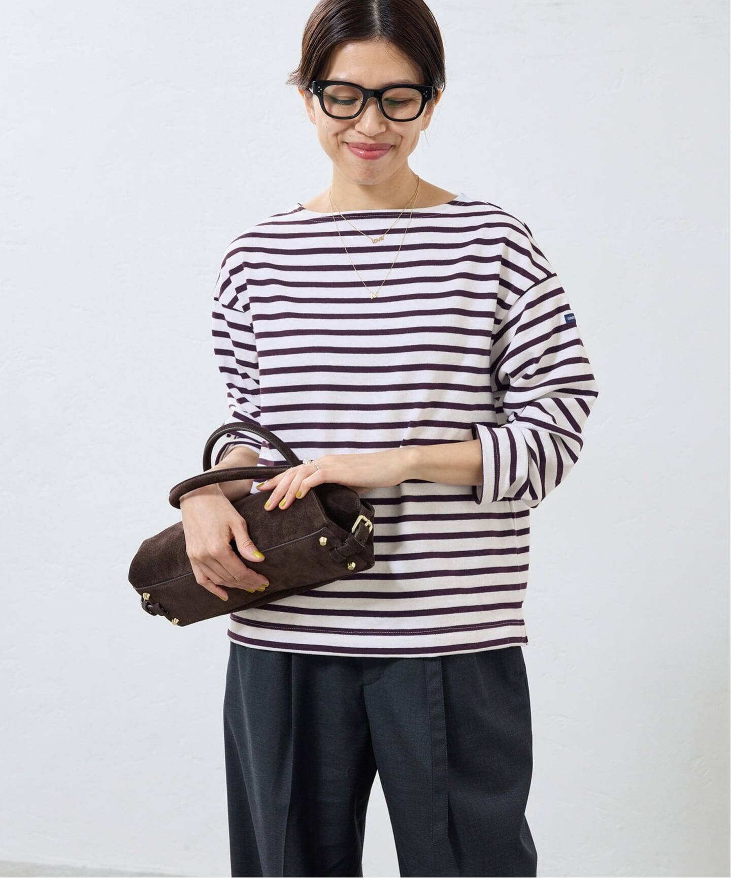 SAINT JAMES/セントジェームス 別注 OUESSANT LOOSE カットソー 20JC