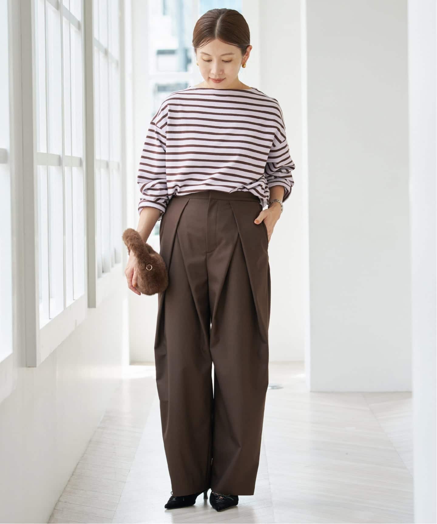 予約》SAINT JAMES/セントジェームス 別注 OUESSANT LOOSE カットソー