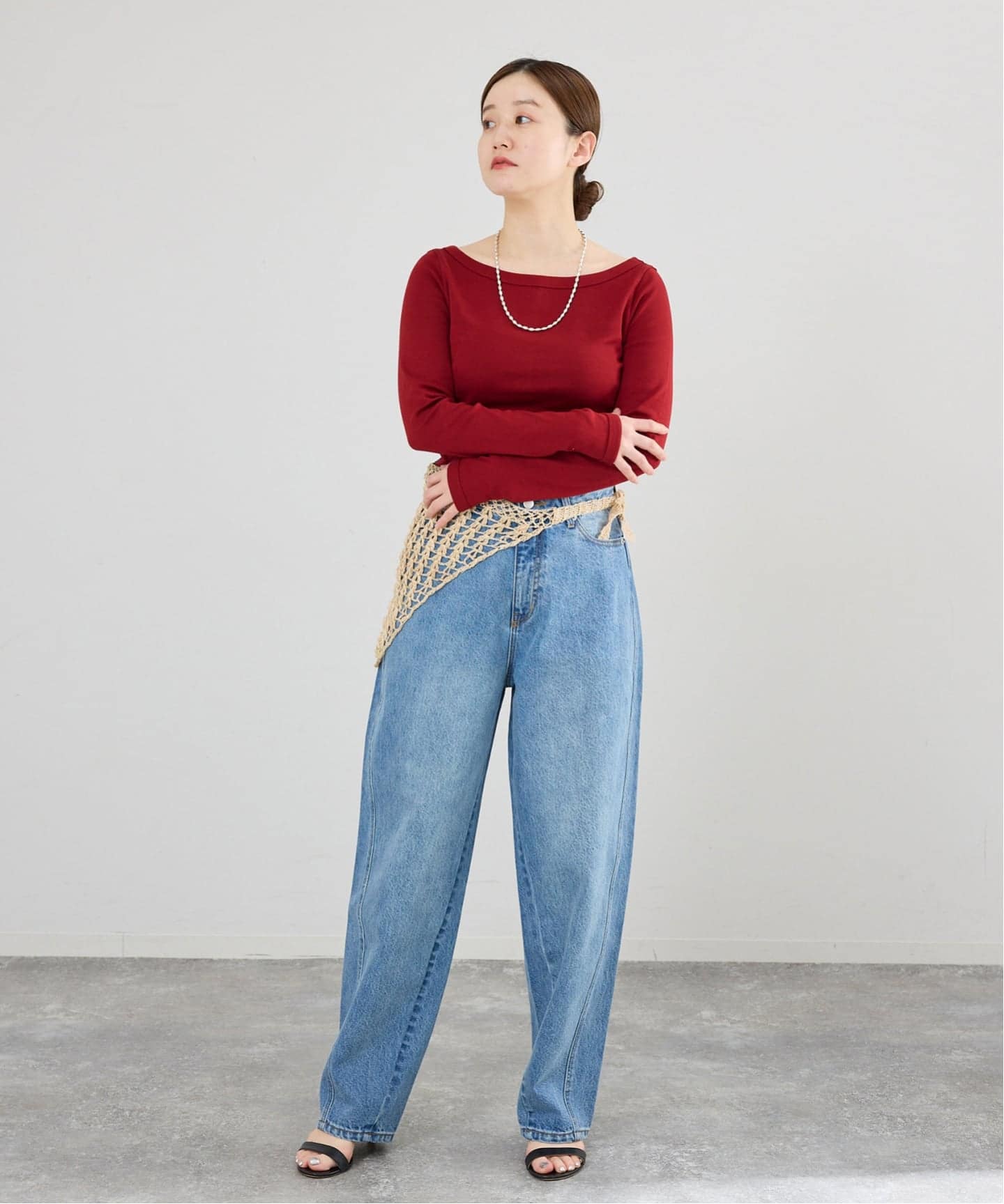 FLORE FLORE STEFFI LONGSLEEVE カットソー FLORE FLORE/フローレフローレ STEFFI LONGSLEEVE カットソー STE-LS