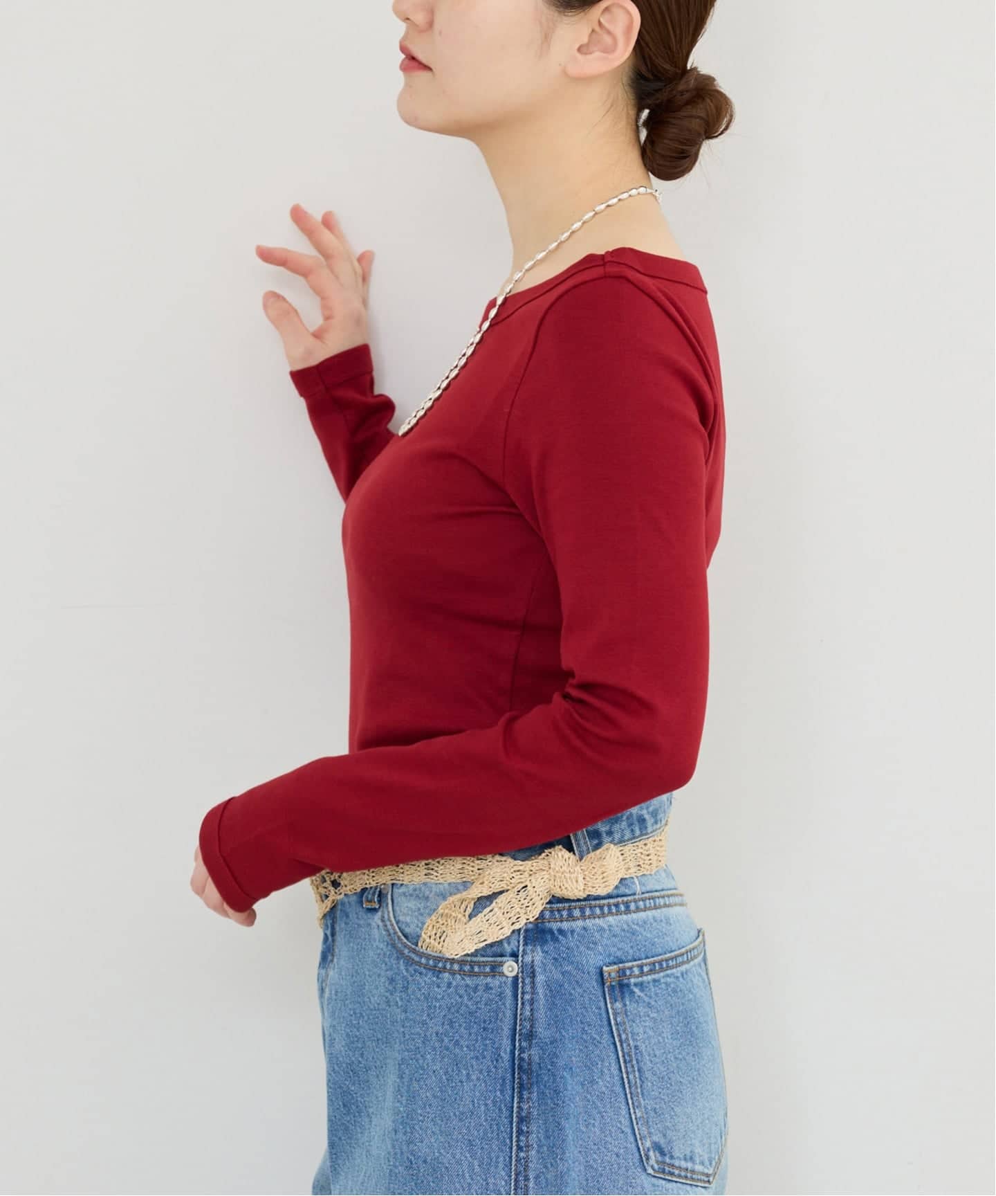 FLORE FLORE/フローレフローレ STEFFI LONGSLEEVE カットソー STE-LS