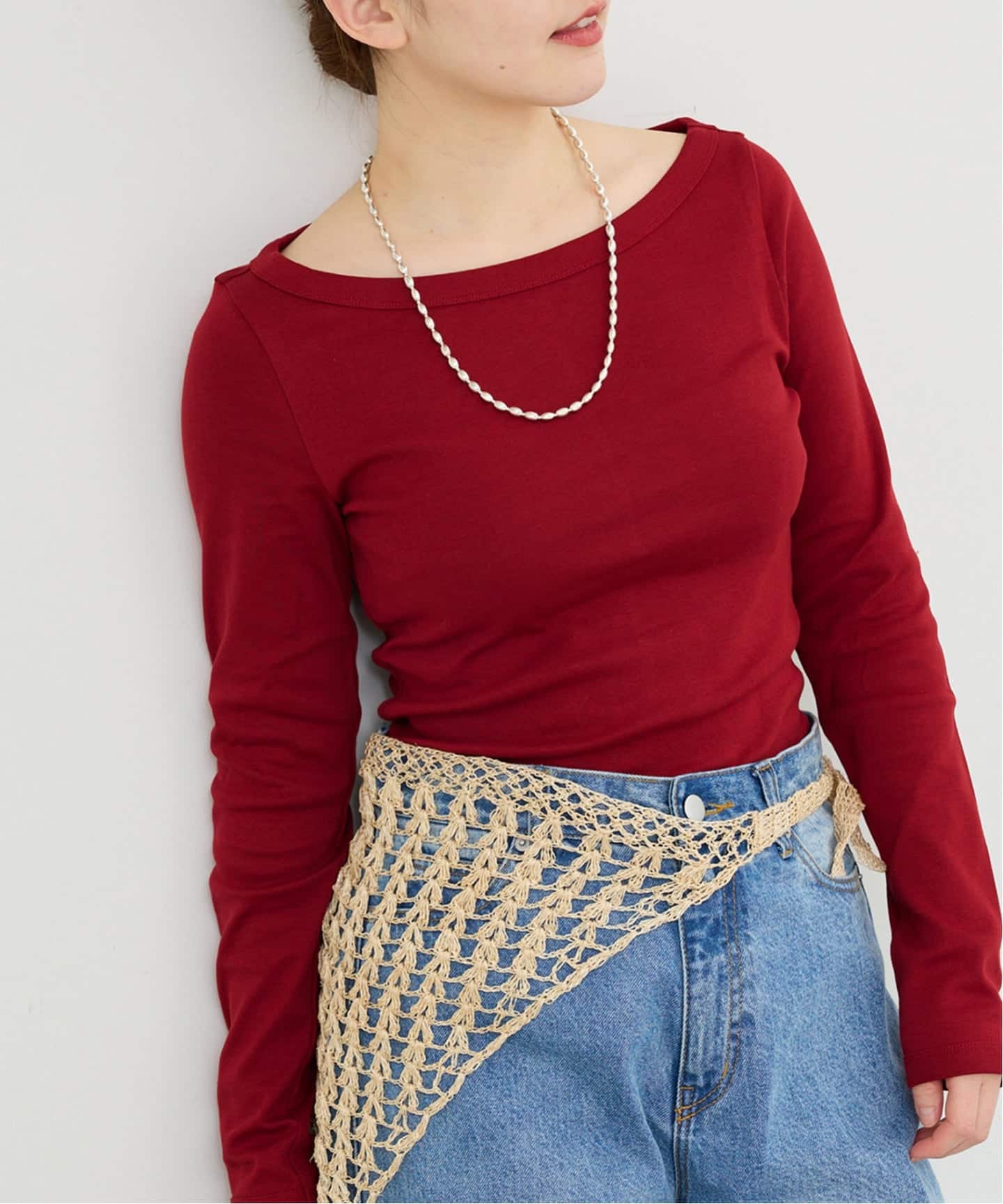 FLORE FLORE/フローレフローレ STEFFI LONGSLEEVE カットソー STE-LS