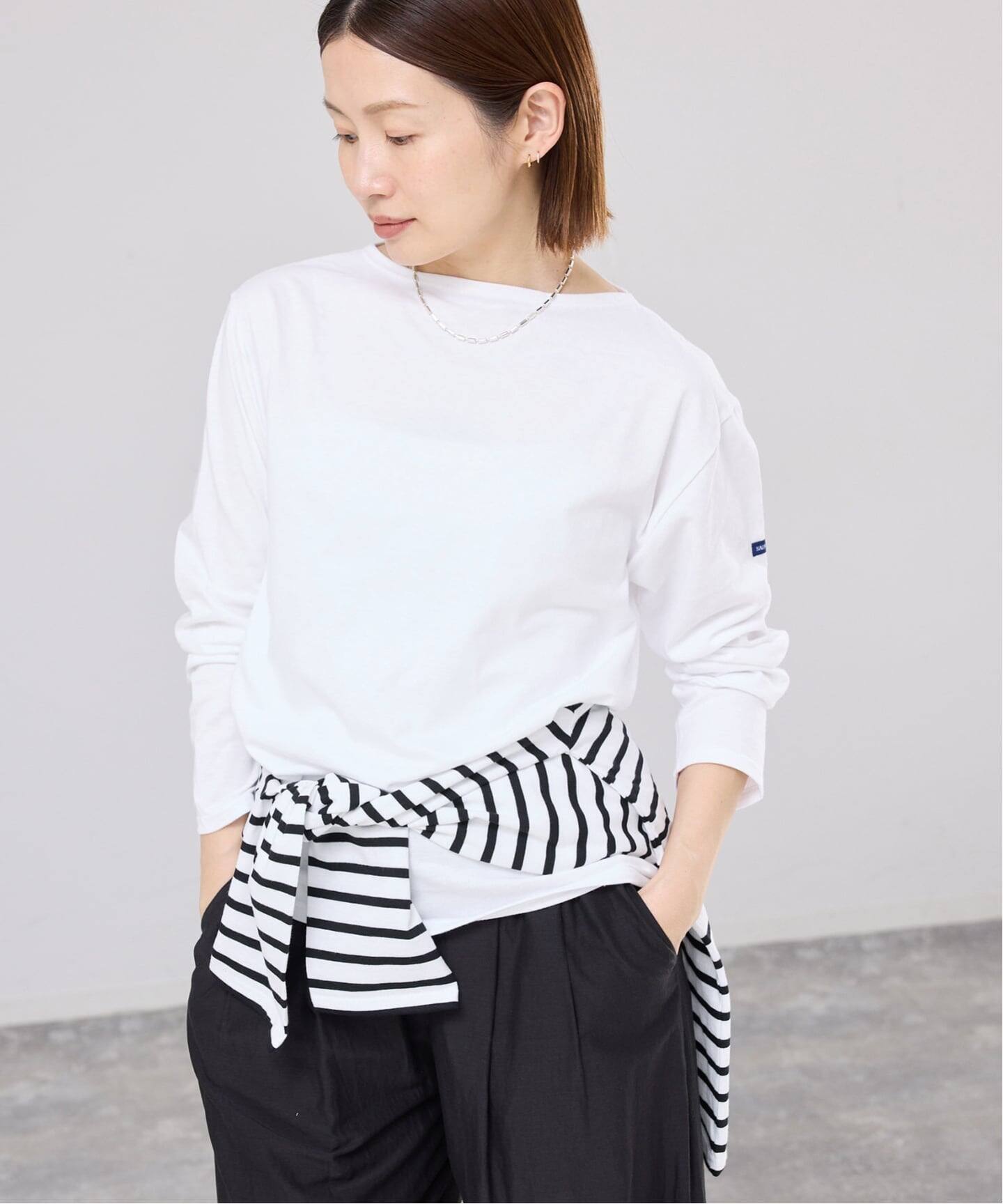 SAINT JAMES/セントジェームス MORLAIX カットソー（Tシャツ