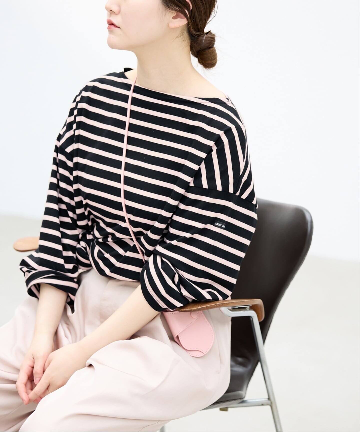 ◎SAINT JAMES/セントジェームス◎ MORLAIX カットソーピンク SAINT JAMES/セントジェームス MORLAIX カットソー（Tシャツ