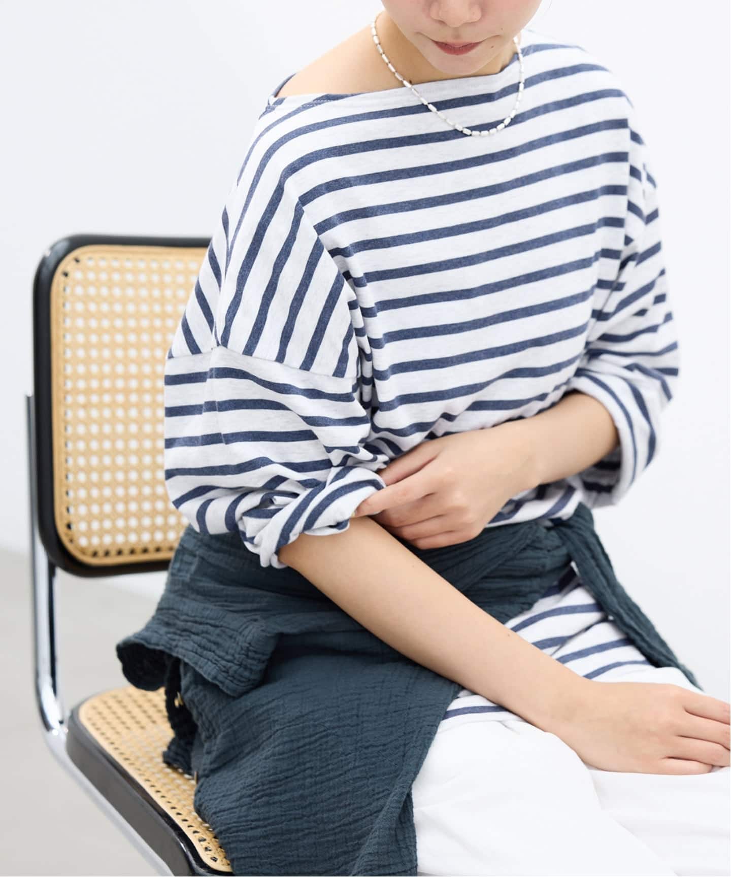 SAINT JAMES/セントジェームス MORLAIX LOOSE 2（Tシャツ／カットソー