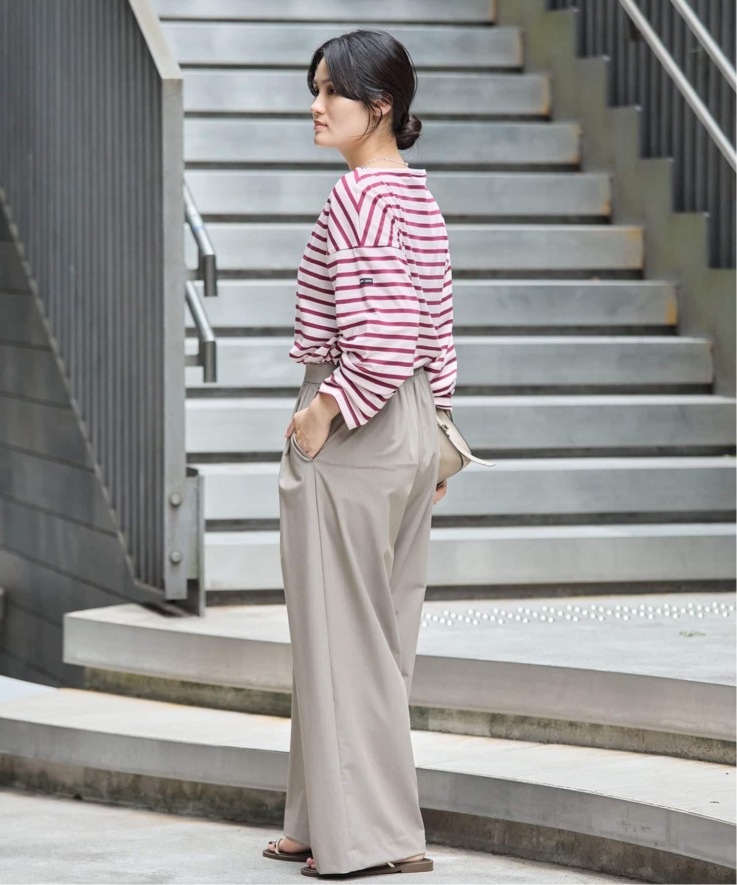 IENA別注セントジェームスMORLAIX カットソー SAINT JAMES/セントジェームス MORLAIX LOOSE 2（Tシャツ／カットソー