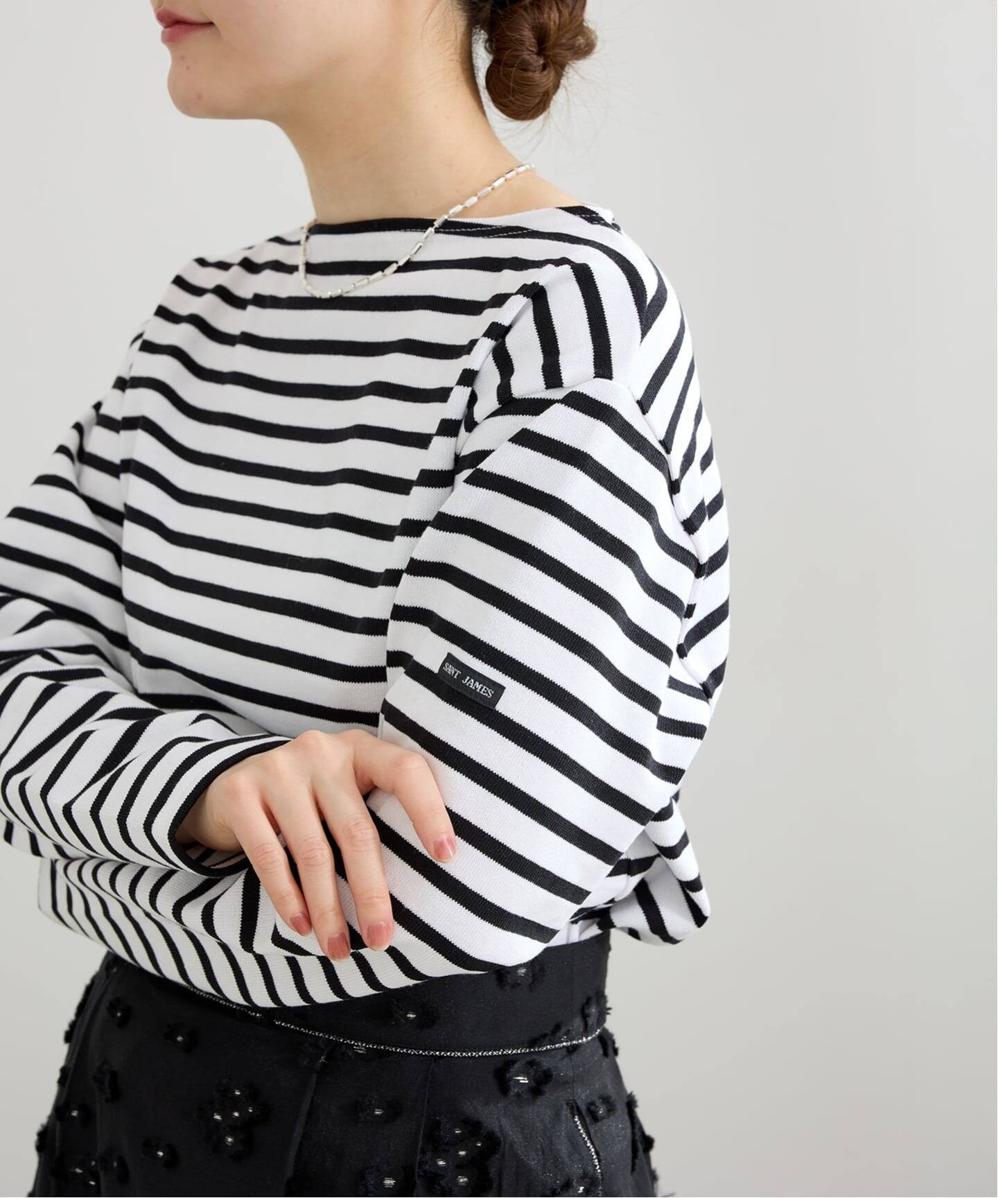 SAINT JAMES/セントジェームス OUESSANT/ウェッソン ボーダー（Tシャツ