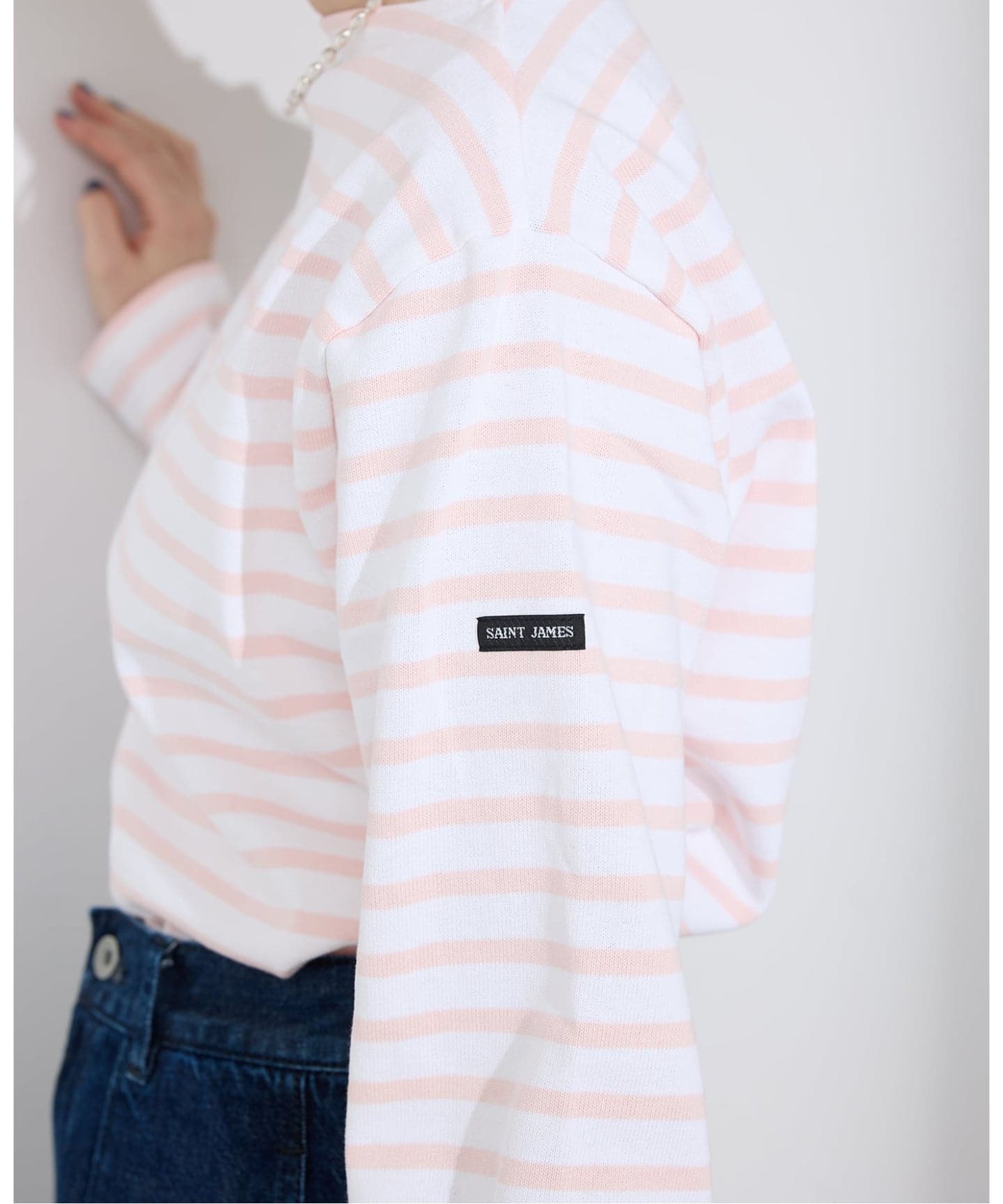 SAINT JAMES/セントジェームス OUESSANT/ウェッソン ボーダー（Tシャツ