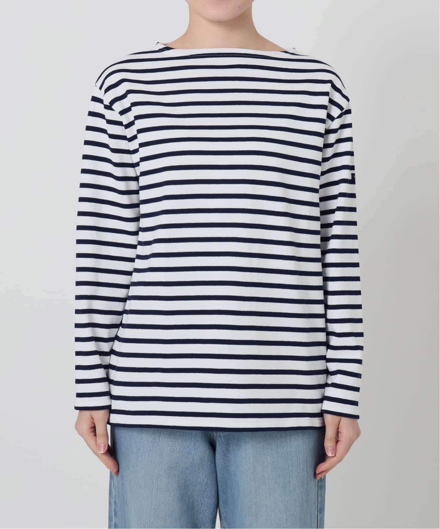 【103AaSs】セントジェームス☆ウエッソン☆T2 SAINT JAMES/セントジェームス OUESSANT/ウェッソン ボーダー（Tシャツ