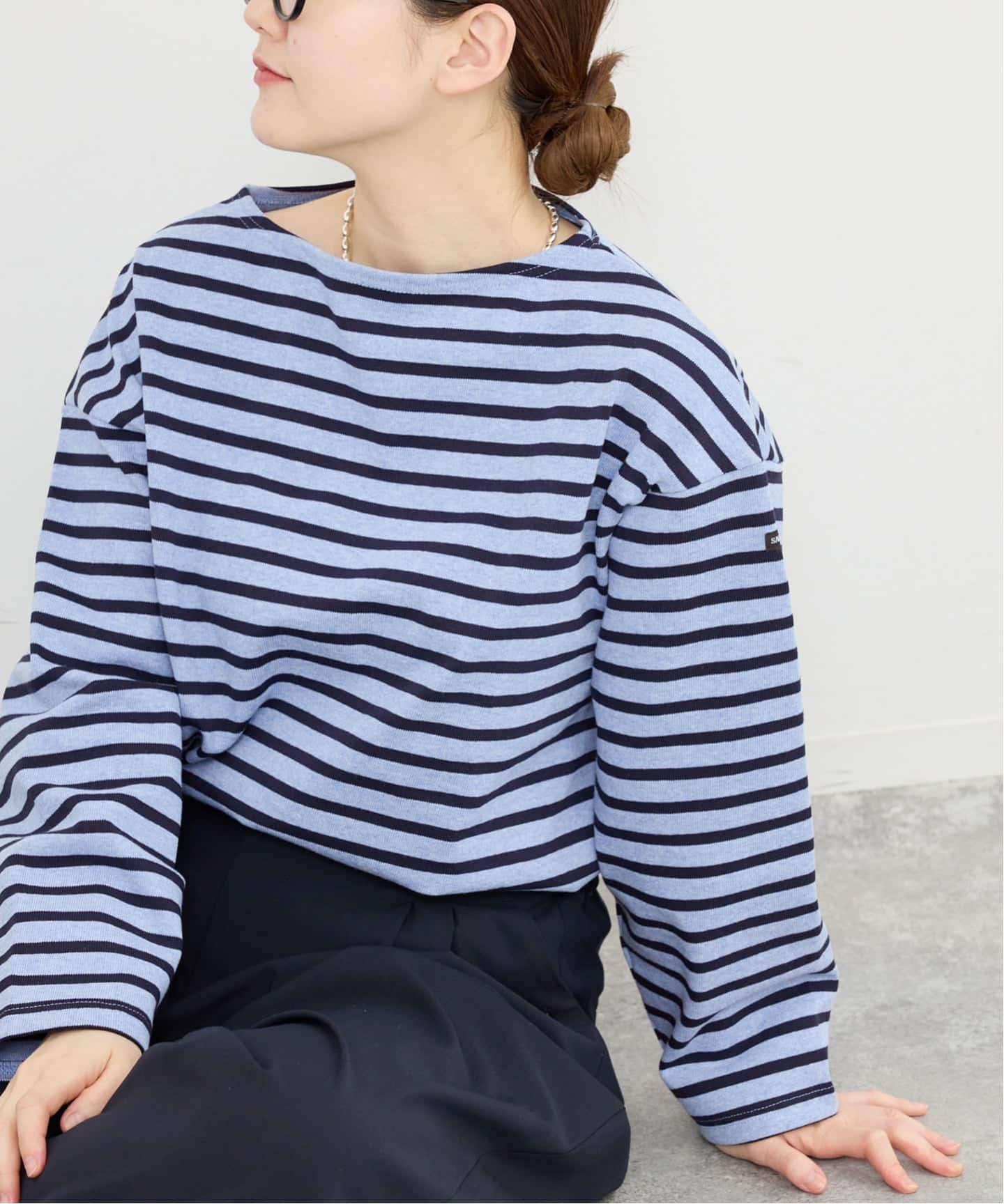 一部カラー別注》SAINT JAMES/セントジェームス OUESSANT LOOSE