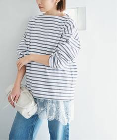 《一部カラー別注》SAINT JAMES/セントジェームス OUESSANT LOOSE カットソー