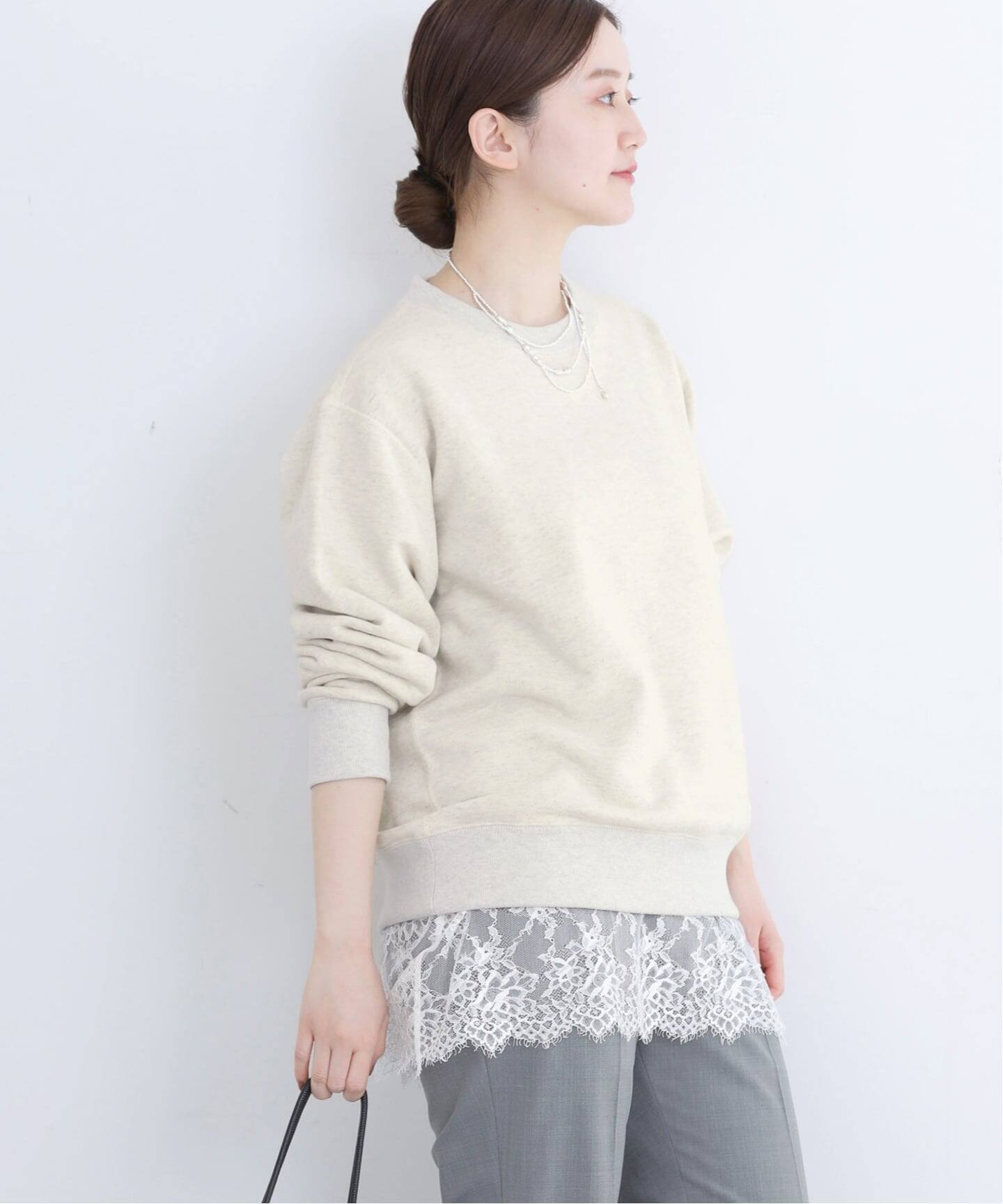 追加2》LOOPWHEELER for IENA 別注 C/N SWEAT スウェット（スウェット 