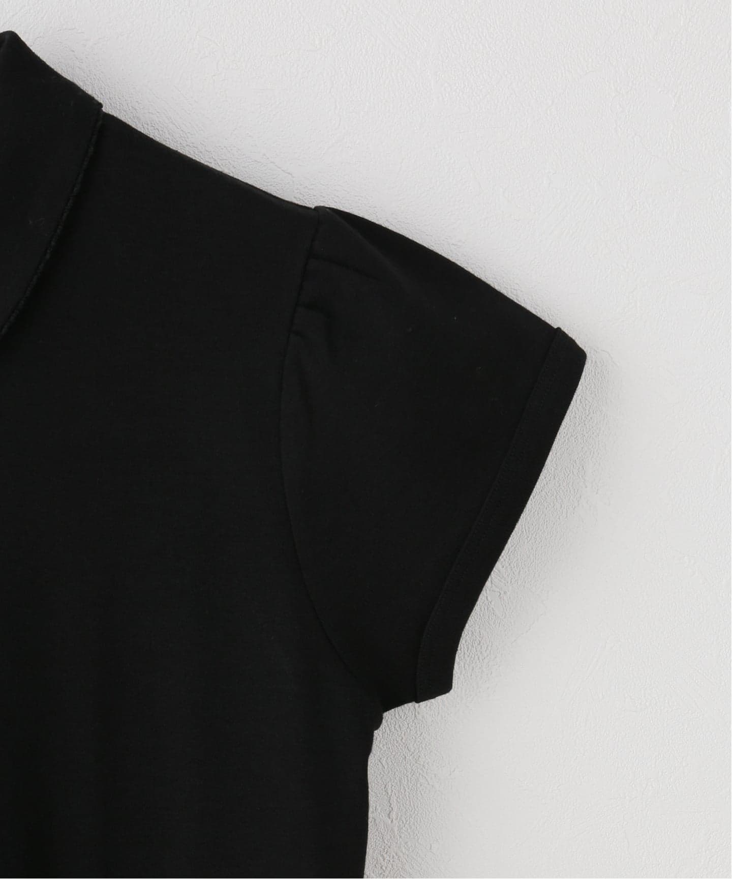 MADISONBLUE/マディソンブルー ROUND COLLAR TRIM BOAT NECK Tシャツ