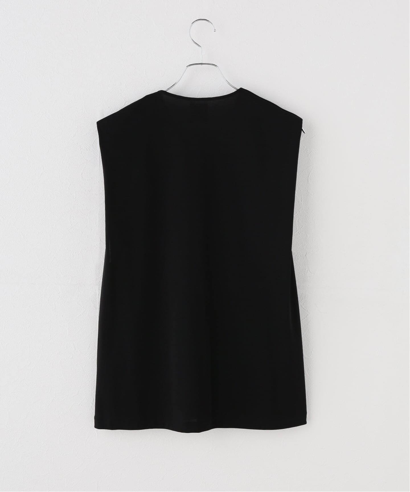 GGG/ジージージー STRUCTED SHOULDER N SLEEVE カットソー 02-01-1956 