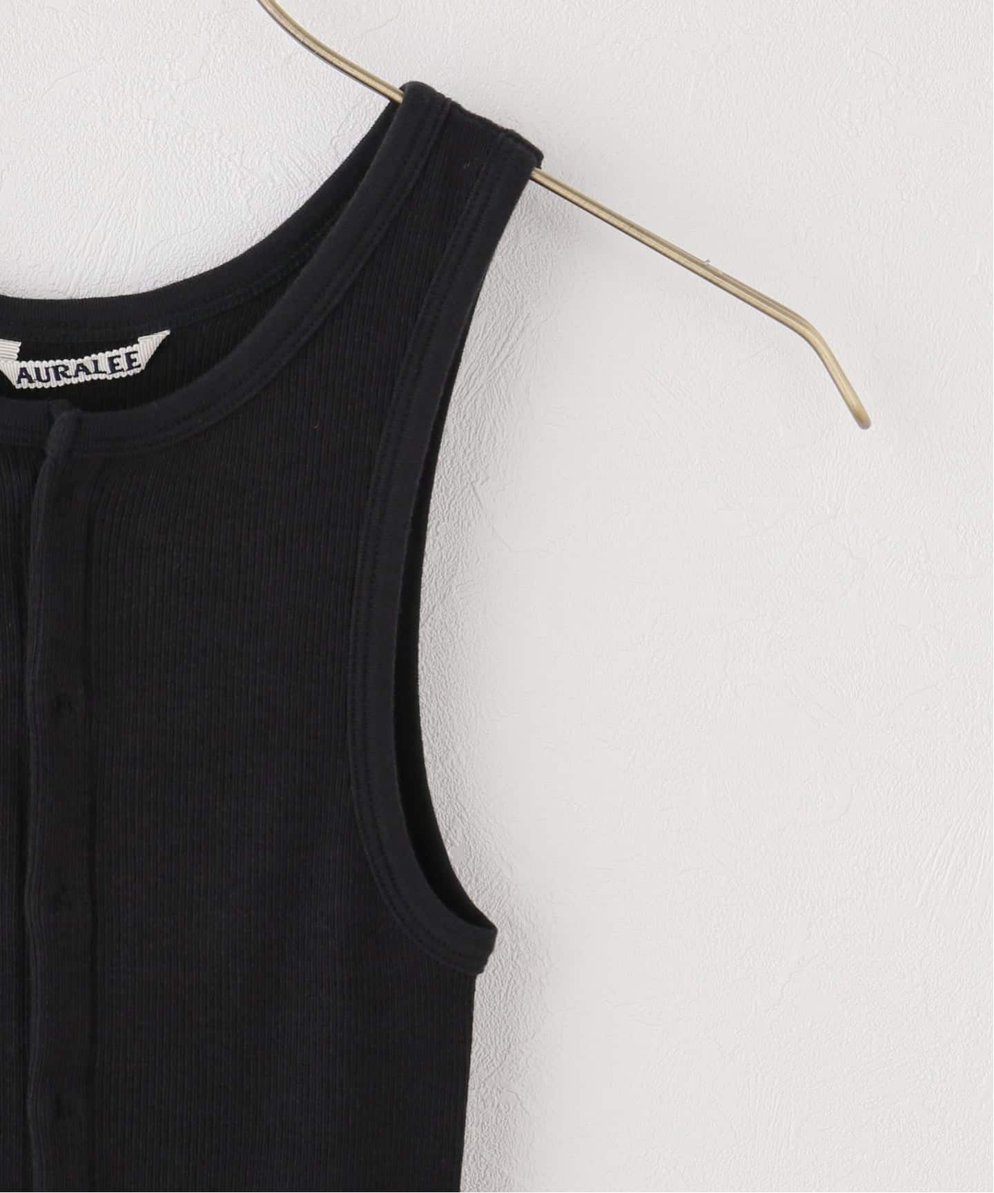 AURALEE/オーラリー ORGANIC RIB TANK タンクトップ A26ST05OT（タンク