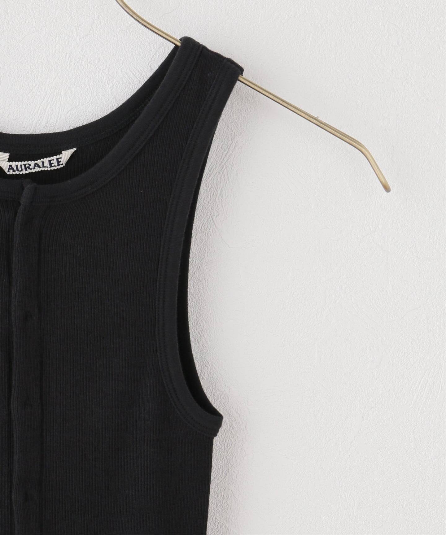 AURALEE/オーラリー ORGANIC RIB TANK タンクトップ A26ST05OT（タンク 