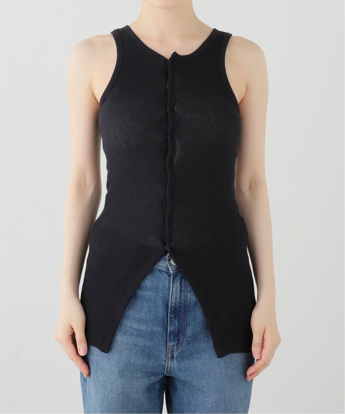 AURALEE/オーラリー ORGANIC RIB TANK タンクトップ A26ST05OT（タンク