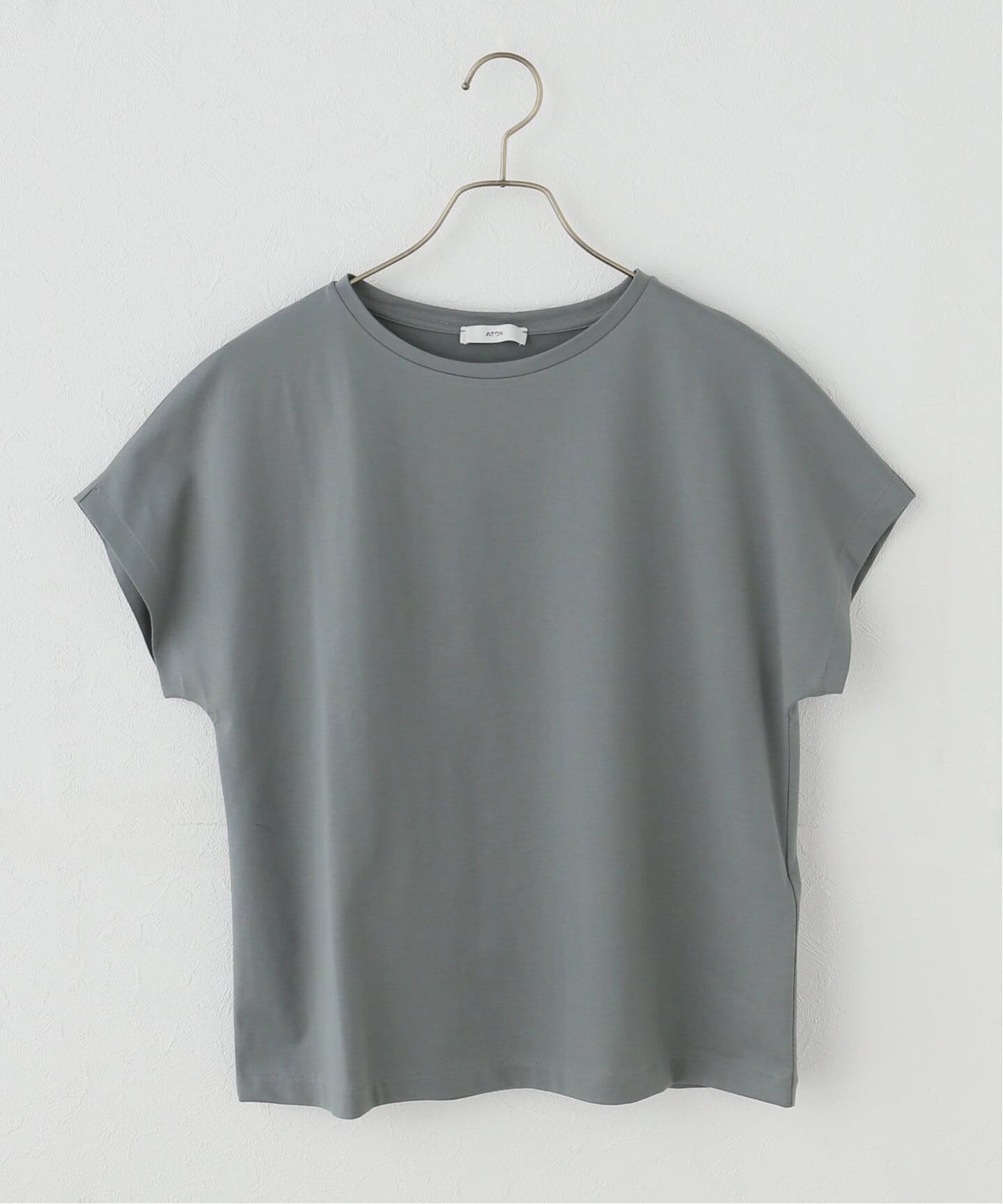 ATON SUVIN 60/2 CAP SLEEVE TEE Tシャツ SUVIN 60/2 | CAP SLEEVE T-SHIRT – ATON | エイトン