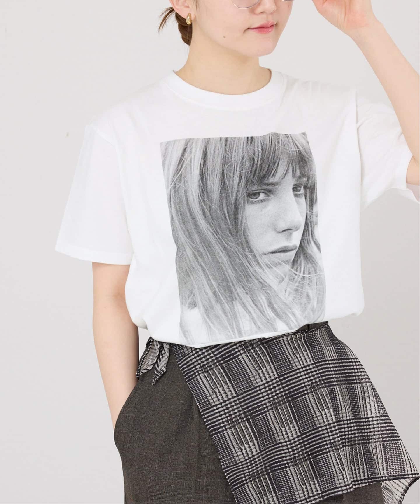 COUTURE D'ADAM/クチュールドアダム monochro jane T Tシャツ 26SS-245