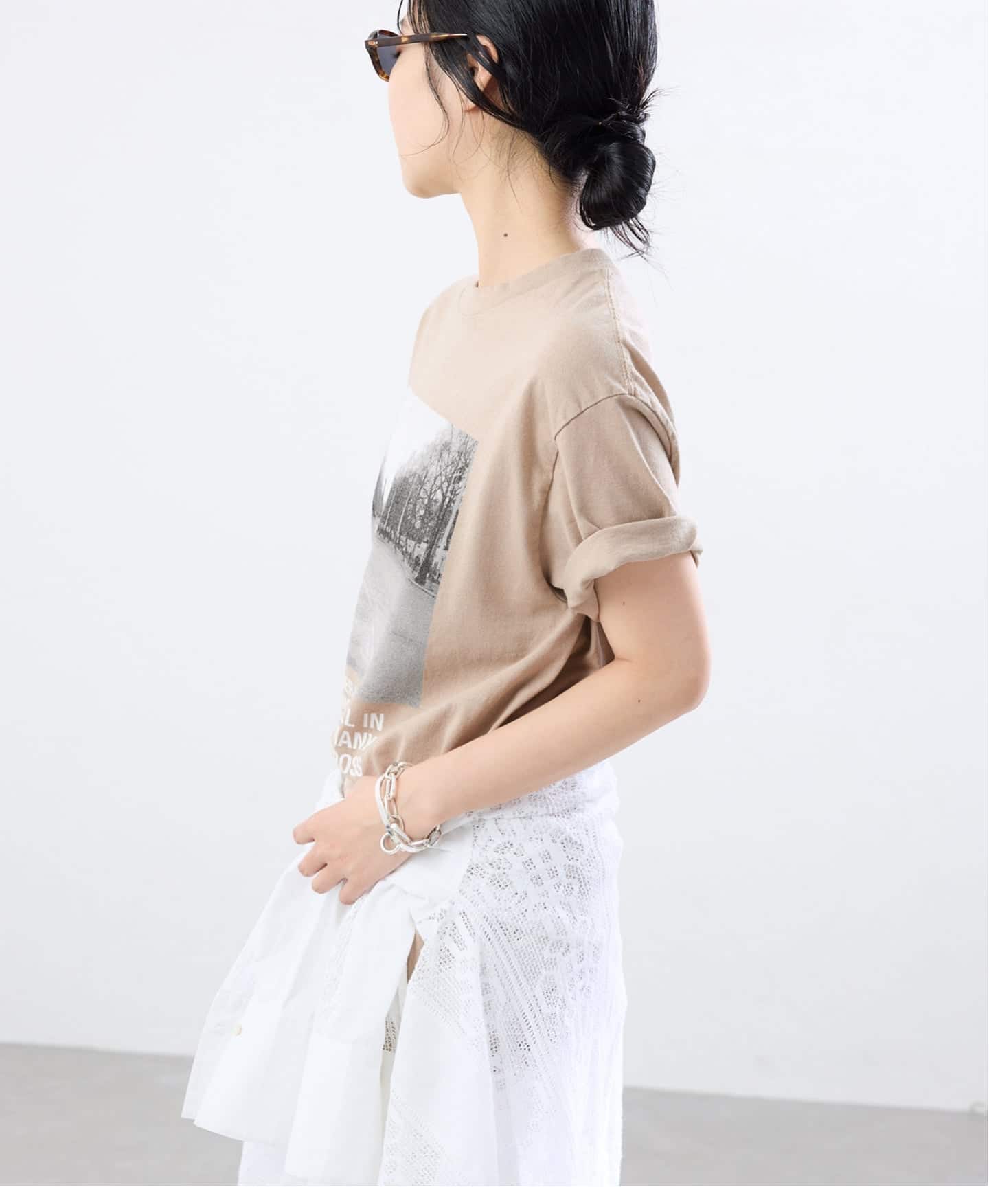 一部店舗・WEB限定》J.J.Mercer フレンチフォトTシャツ F（Tシャツ