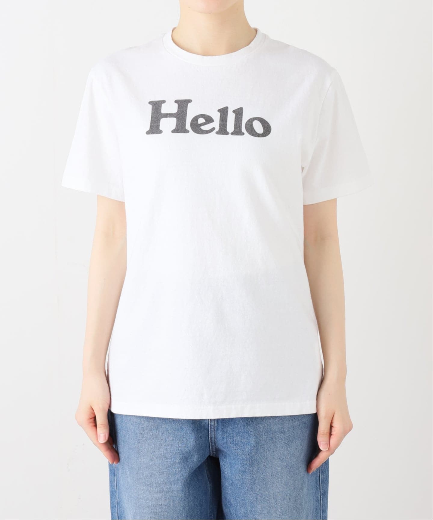 MADISONBLUE/マディソンブルー HELLO TEEH Tシャツ MB000-7001（T