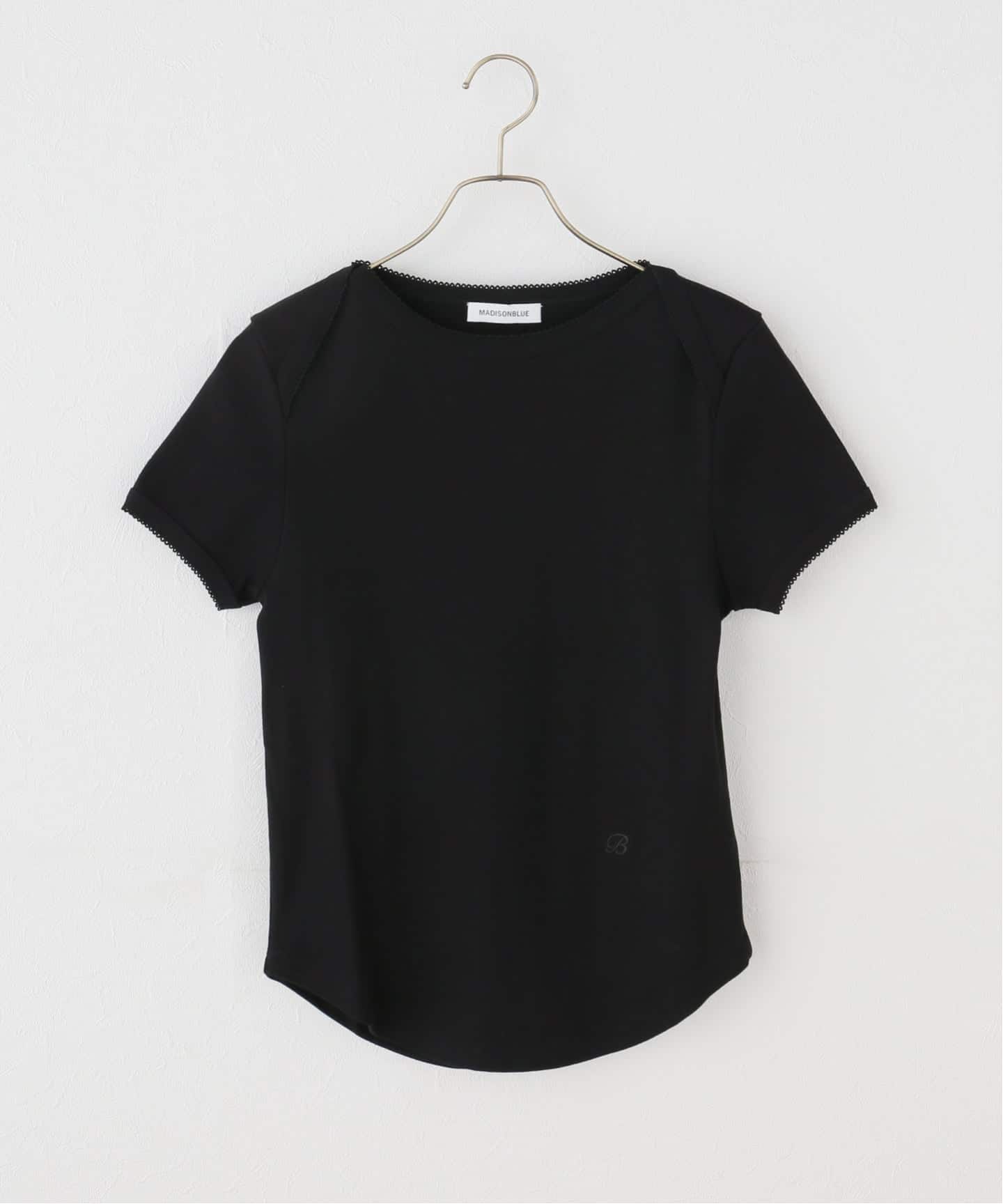 MADISONBLUE TYPOGRAPHY Tシャツ　ブラック　01 NUMBERING TEE LE MADISON | CUT&SEWN | MADISONBLUE