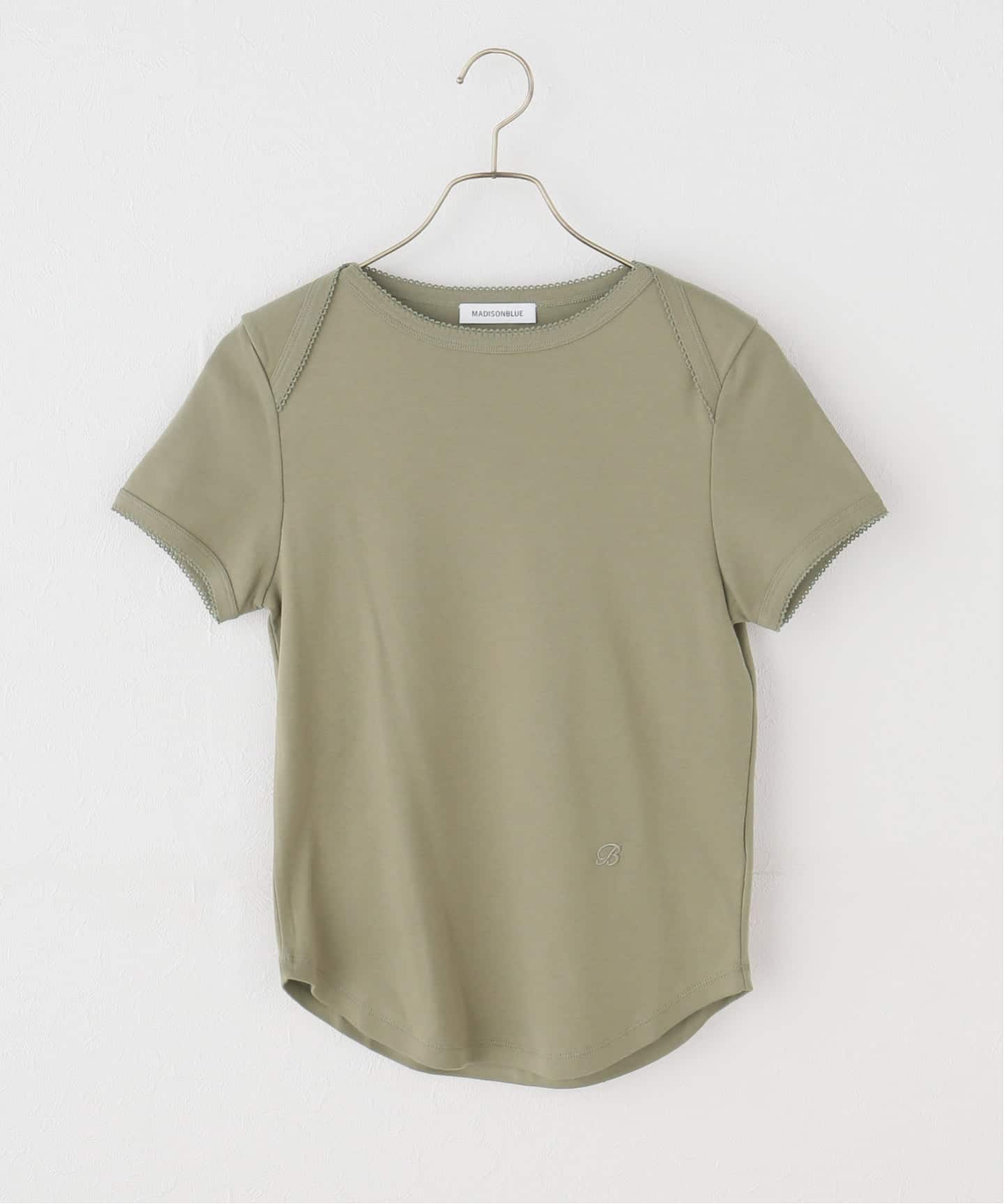 IENA別注Madison Blue IENA Tシャツ サイズ1 MADISONBLUE/マディソンブルー HELLO TEEH Tシャツ MB000-7001（T
