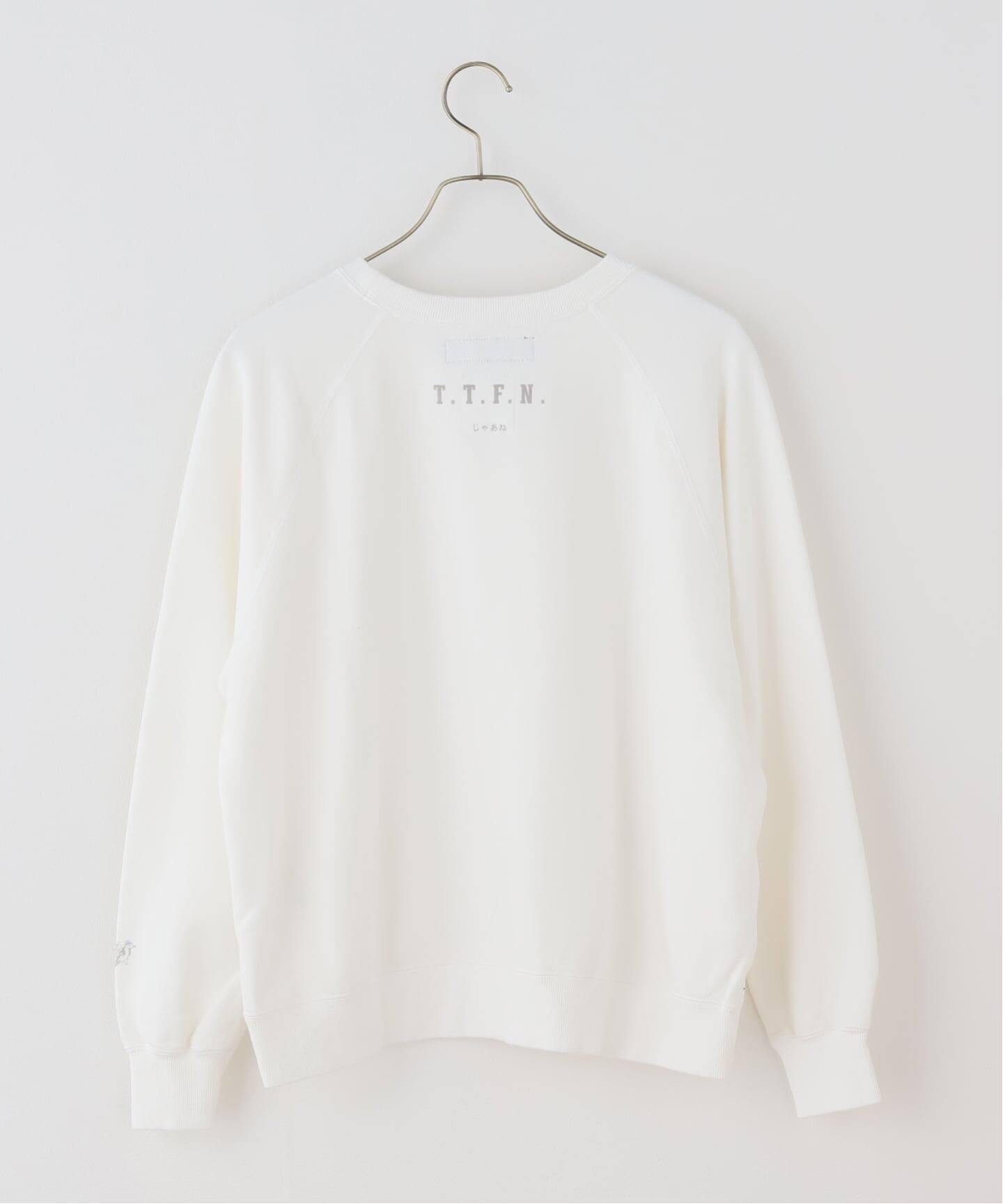 MADISONBLUE/マディソンブルー GRAFITTI CREW NECK SWEAT スウェット 