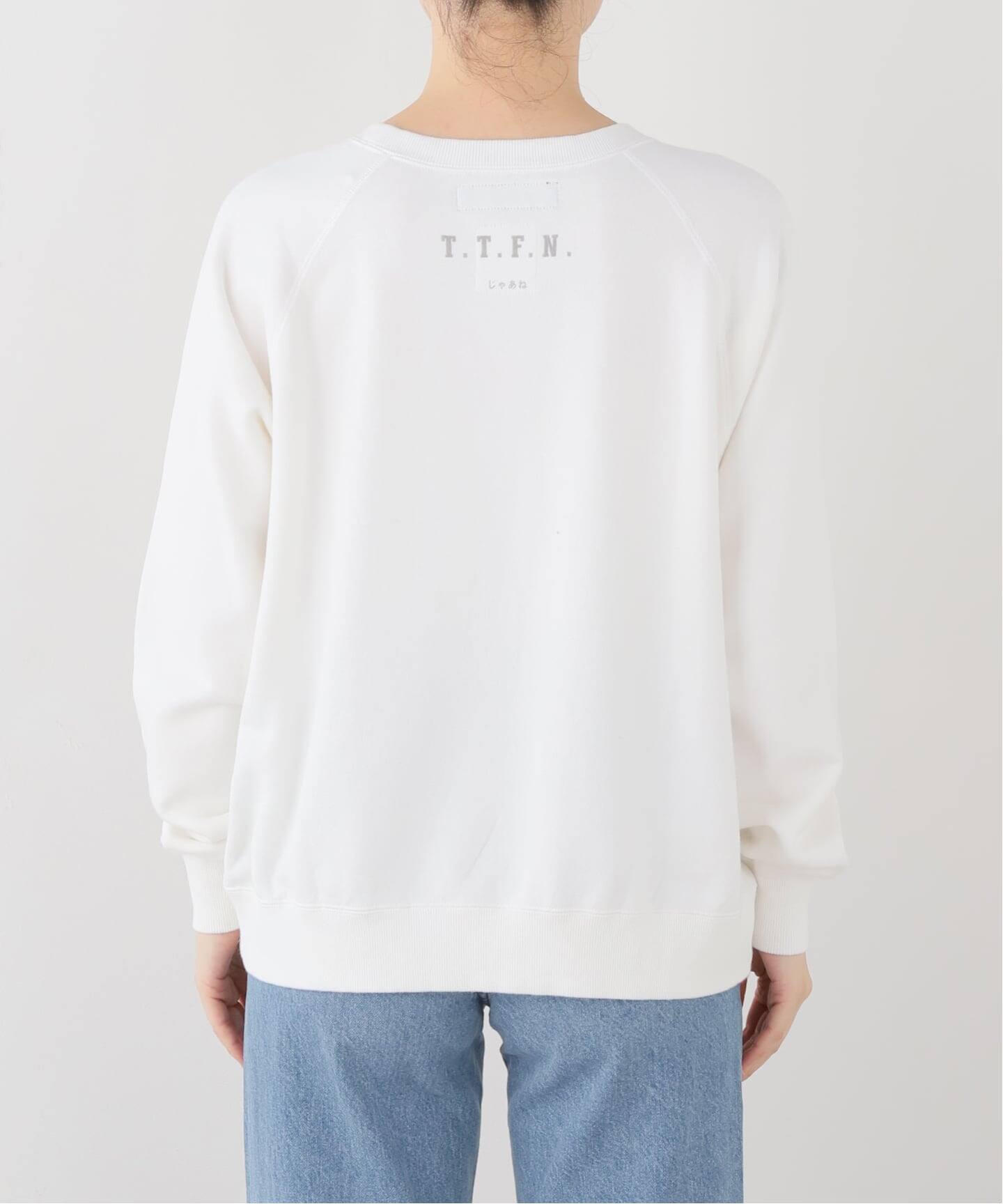 MADISONBLUE/マディソンブルー GRAFITTI CREW NECK SWEAT スウェット 