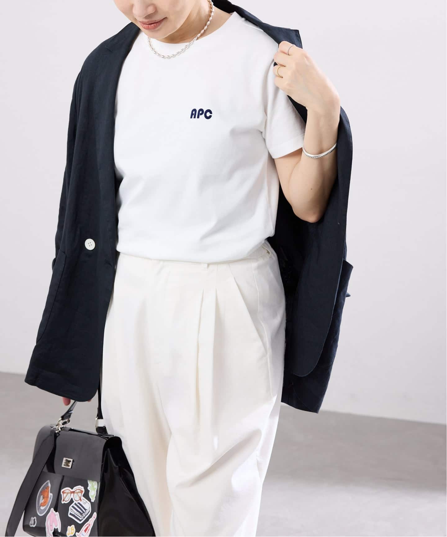 A.P.C./アーペーセー T-SHIRT 406PATCH F-JERSEY BI COHBU 25085198511