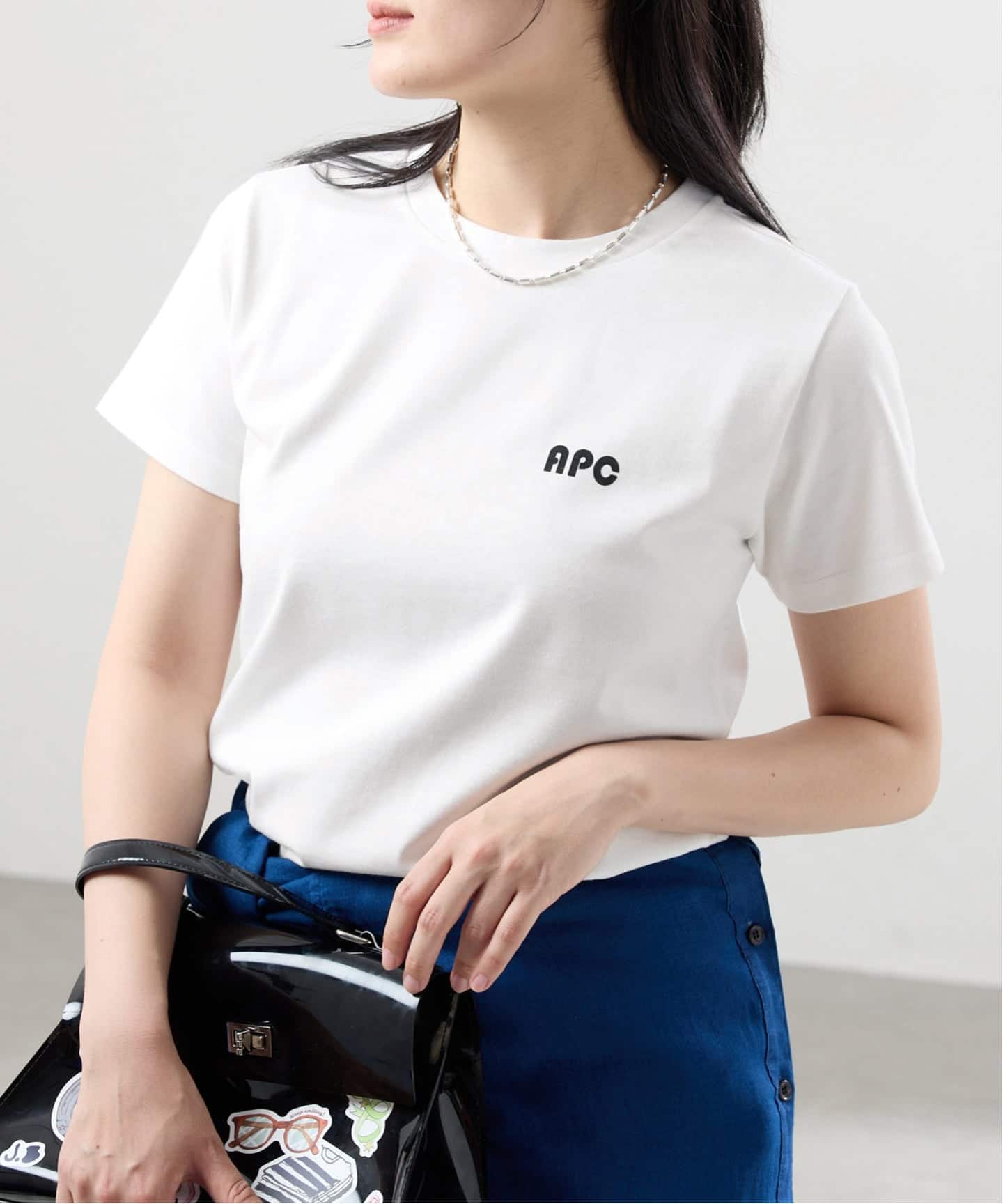 A.P.C./アーペーセー T-SHIRT 406PATCH F-JERSEY BI COHBU 25085198511