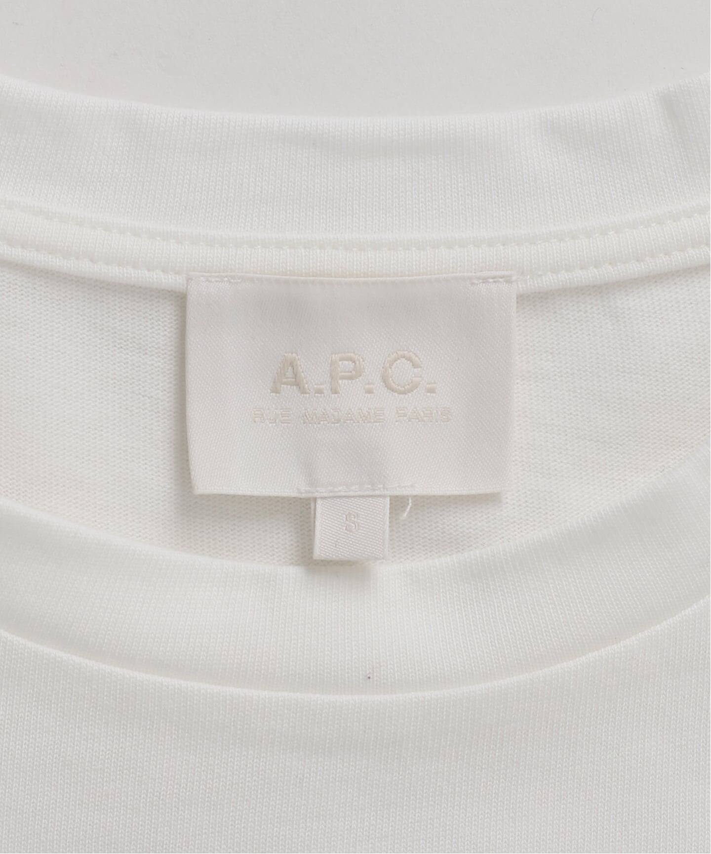 A.P.C./アーペーセー T-SHIRT 406PATCH F-JERSEY BI COHBU 25085198511